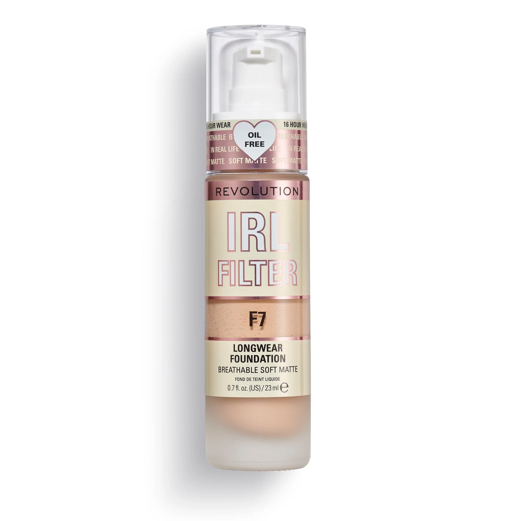 Revolution IRL Filter Longwear Foundation 23ml - Image 6