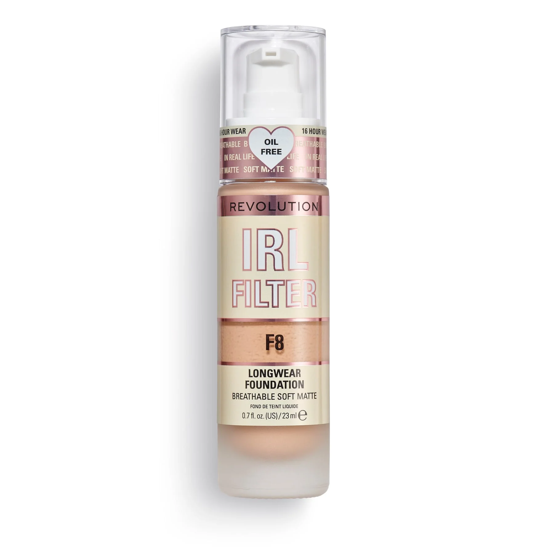 Revolution IRL Filter Longwear Foundation 23ml - Image 7