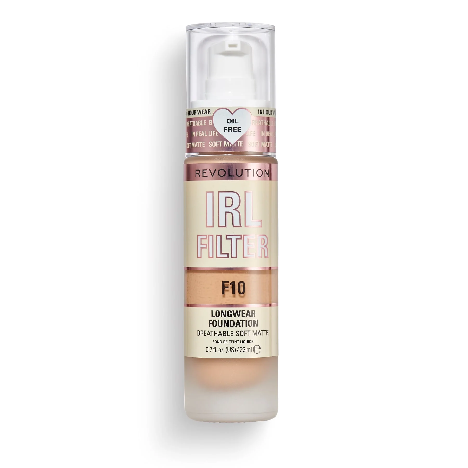 Revolution IRL Filter Longwear Foundation 23ml - Image 9
