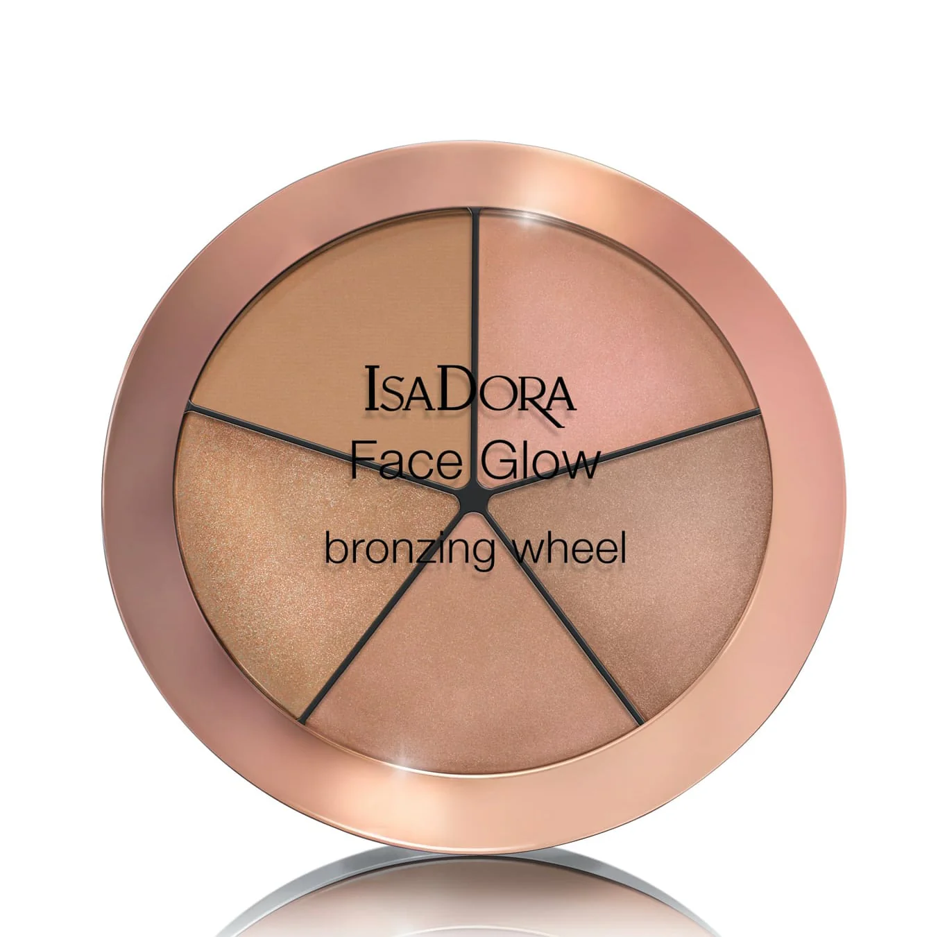 Isadora Face Glow Bronzing Wheel Palette 52 Beach Glow 18g