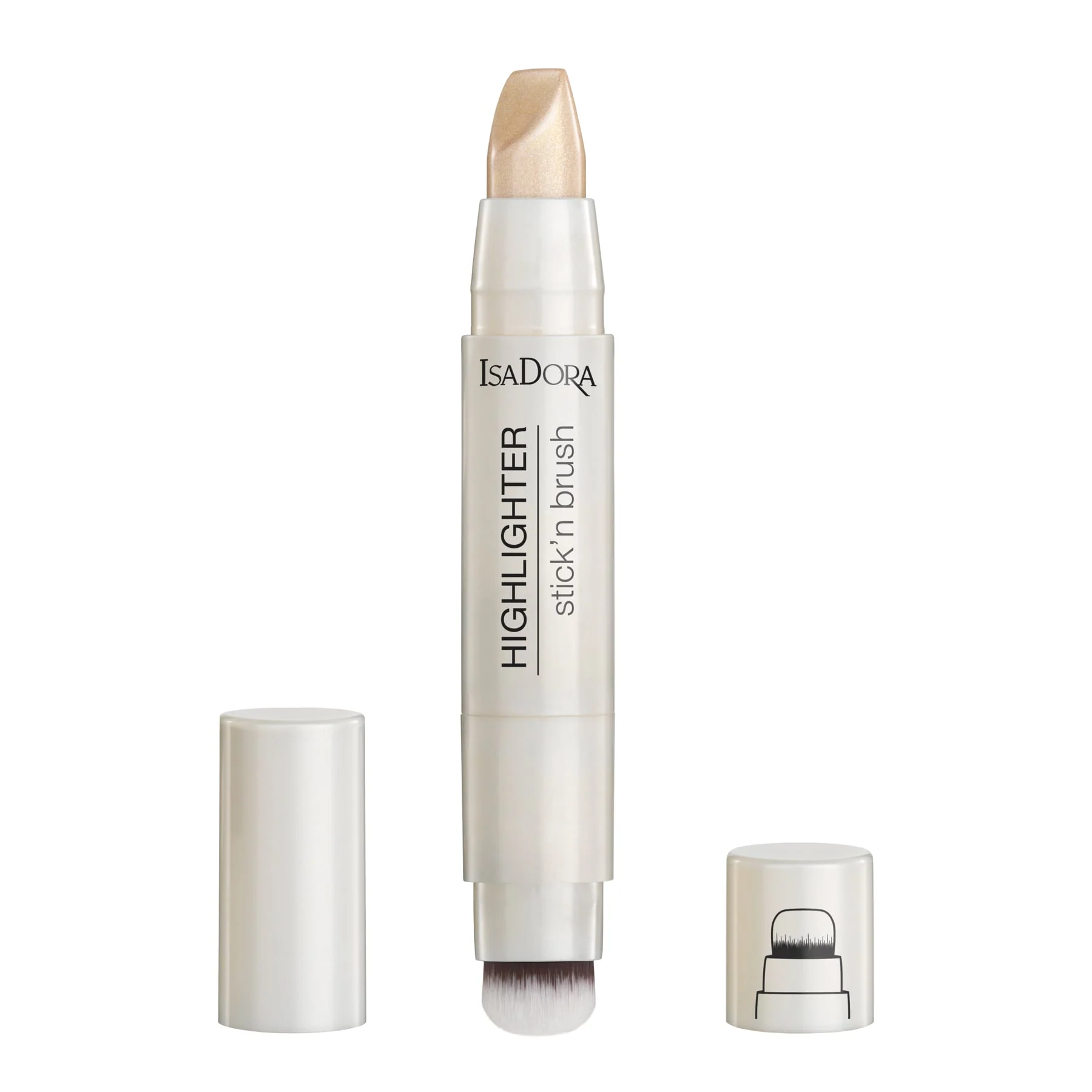Isadora Highlighter Stick'n Brush 3.6g - Image 5