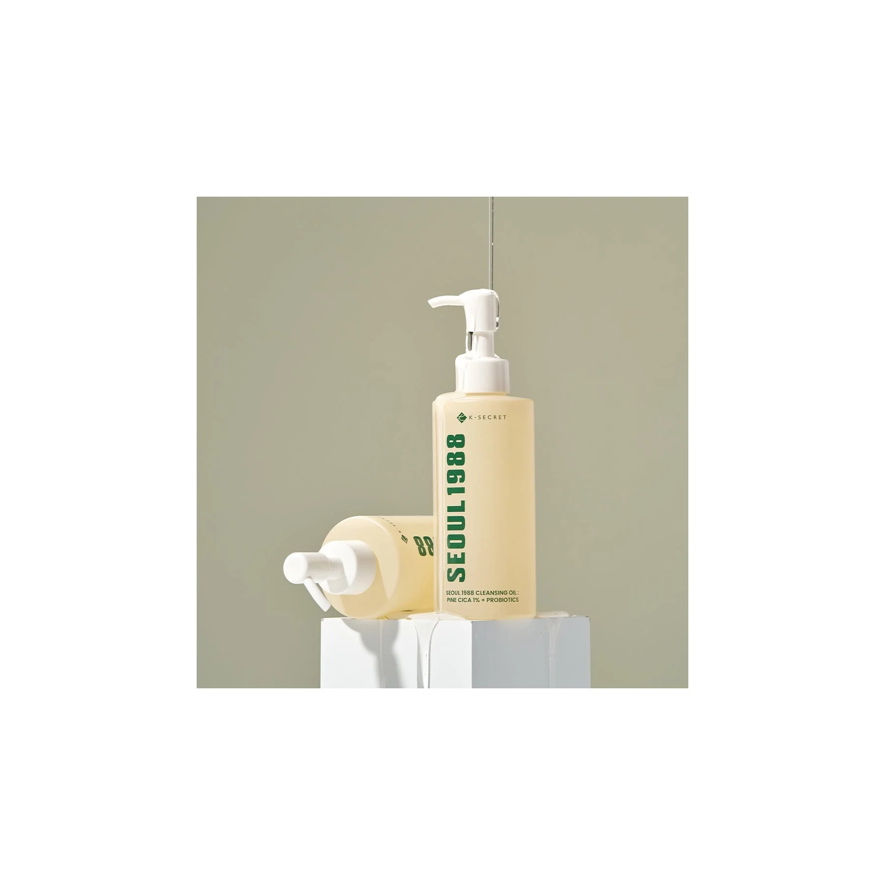 K-secret Seoul 1988 Cleansing Oil Pine Cica 1% + Probiotics - Image 6