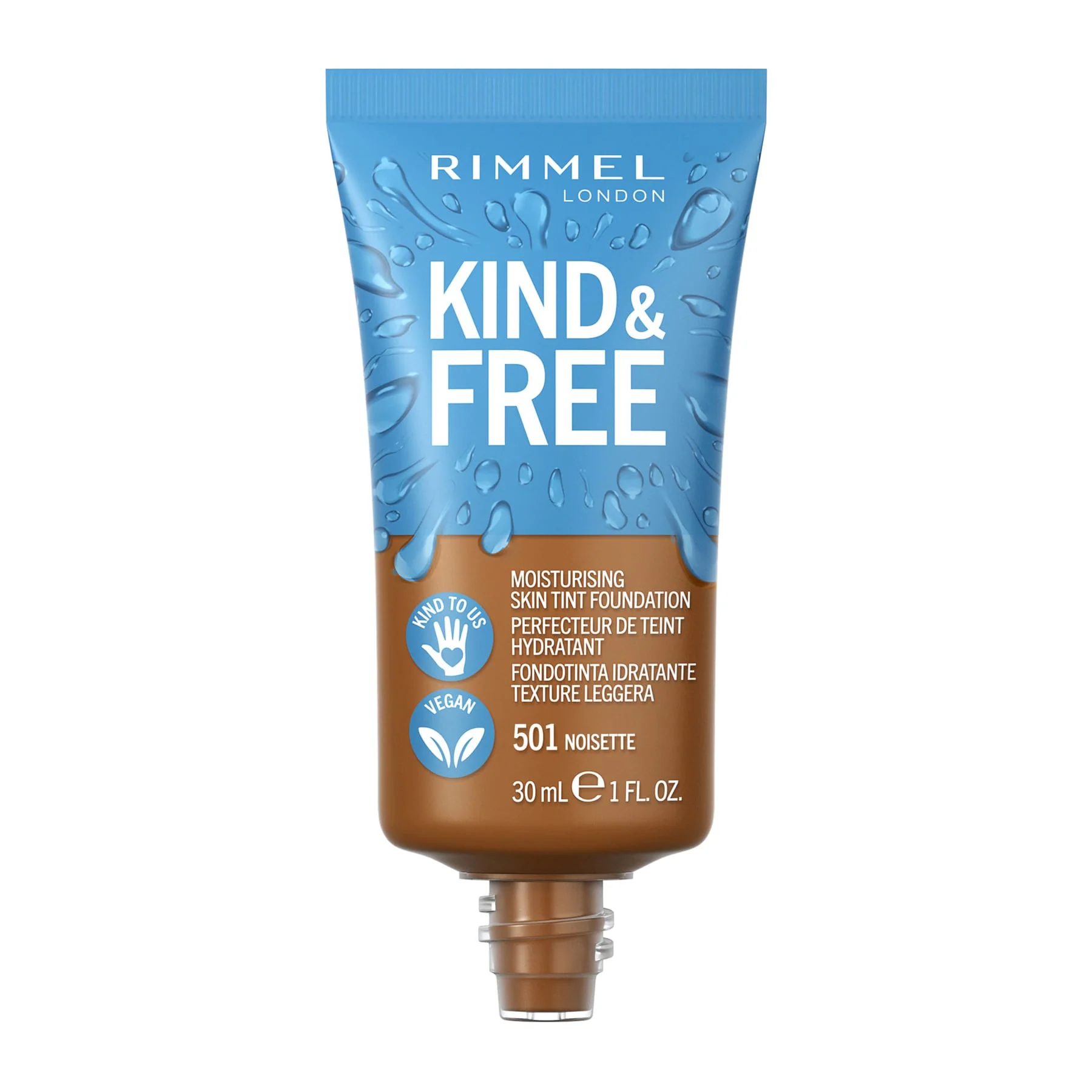 Kind & Free Moisturising Skin Tint Foundation 30ml - Image 5