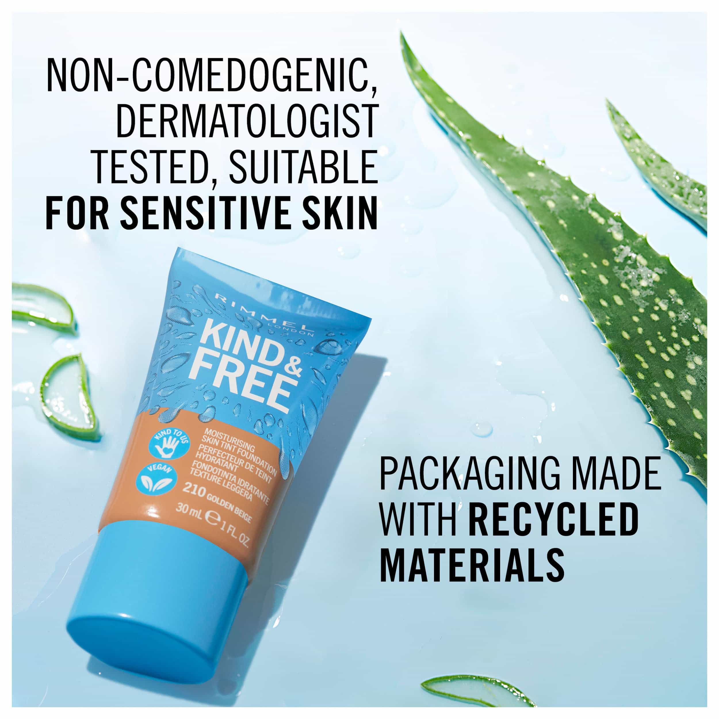 Rimmel Kind & Free Moisturising Skin Tint Foundation 30ml - Image 15