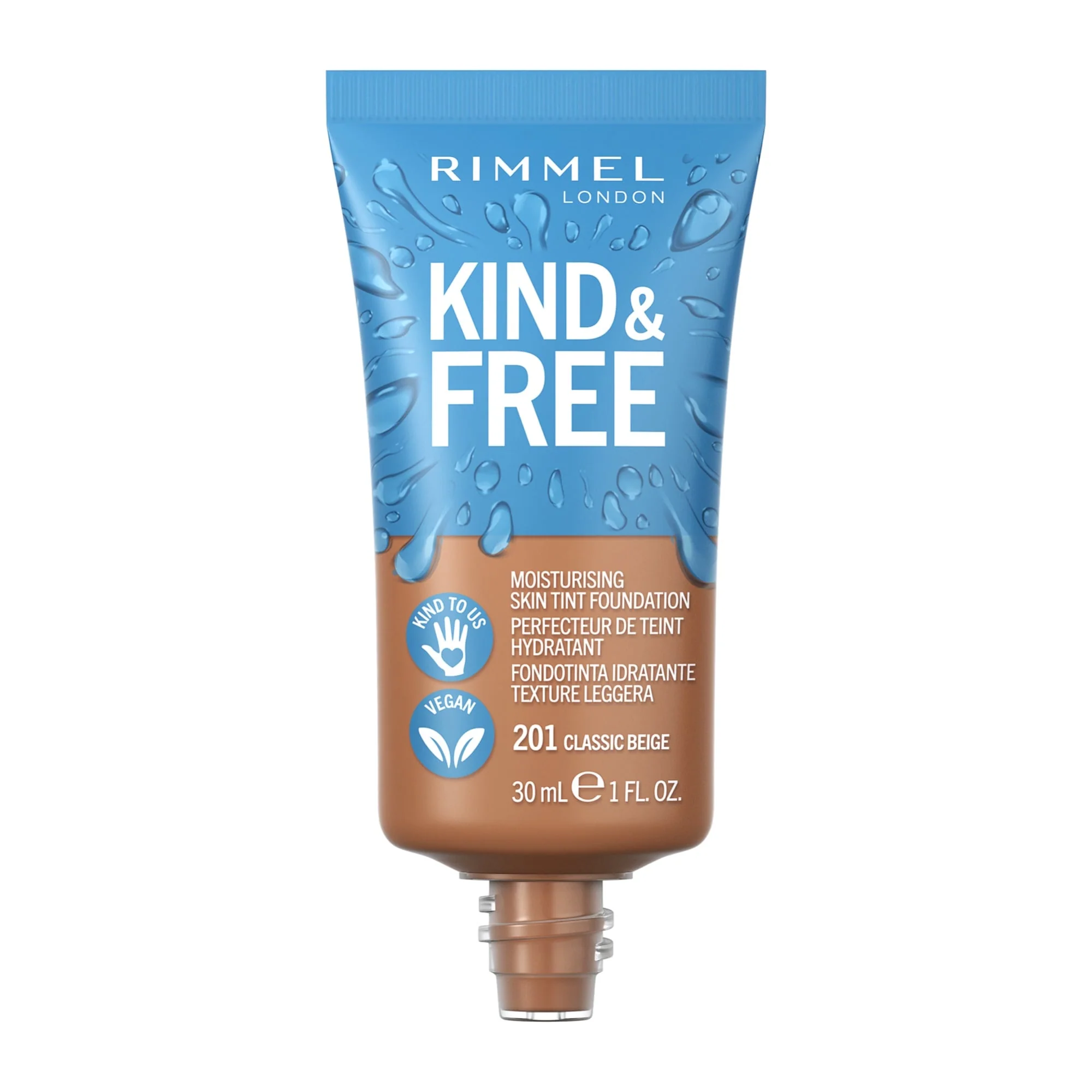 Rimmel Kind & Free Moisturising Skin Tint Foundation 30ml - Image 20