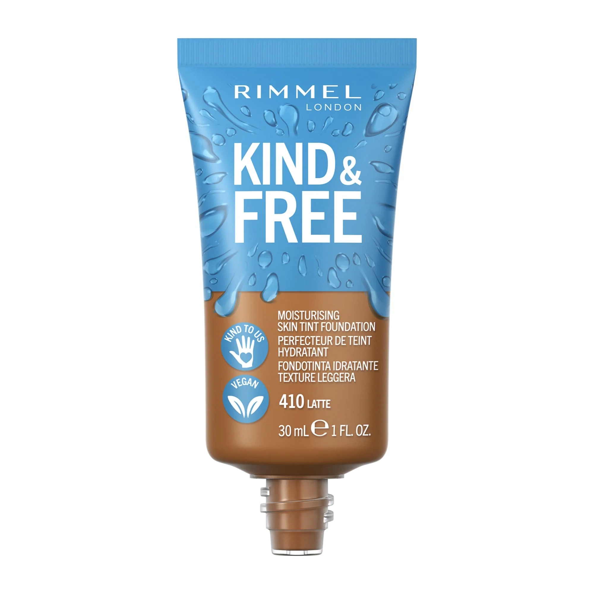 Rimmel Kind & Free Moisturising Skin Tint Foundation 30ml - Image 6
