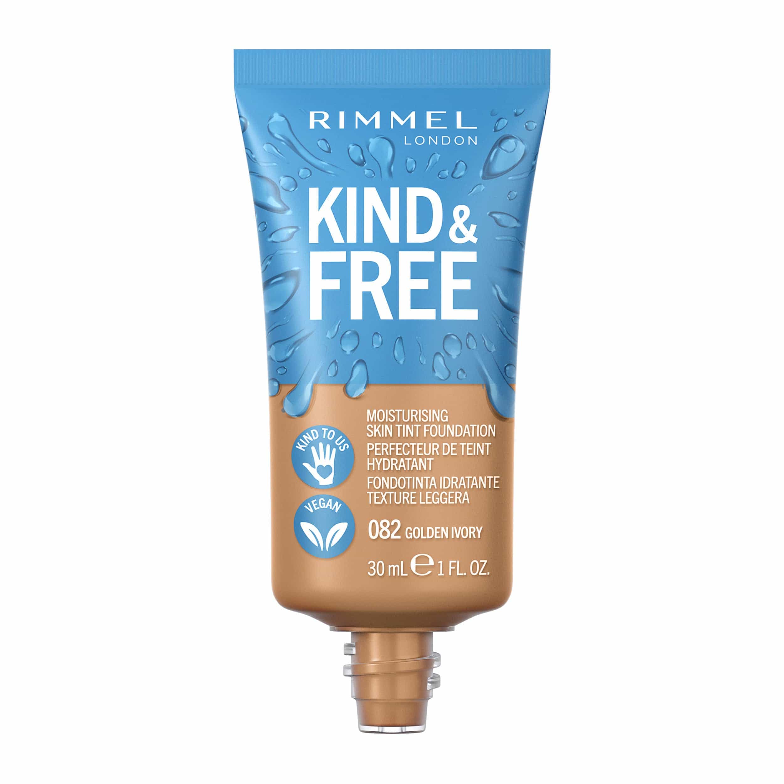 Rimmel Kind & Free Moisturising Skin Tint Foundation 30ml - Image 8