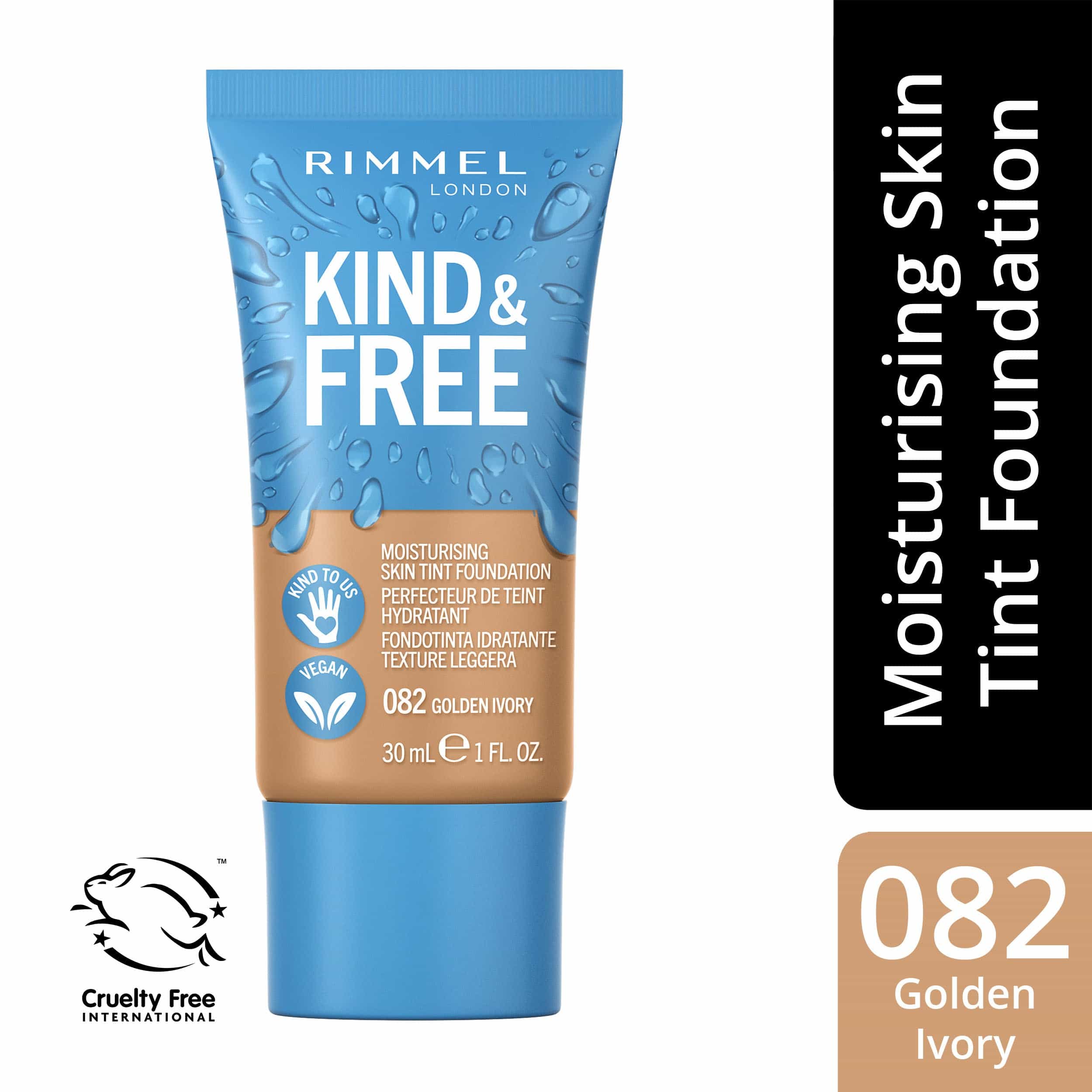 Rimmel Kind & Free Moisturising Skin Tint Foundation 30ml - Image 9