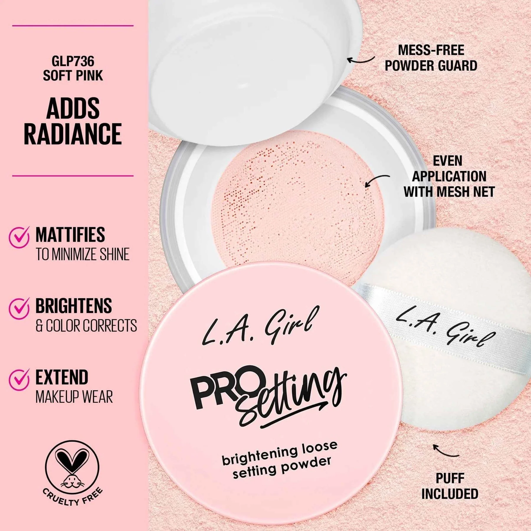 La Girl Loose Setting Powder - Image 4
