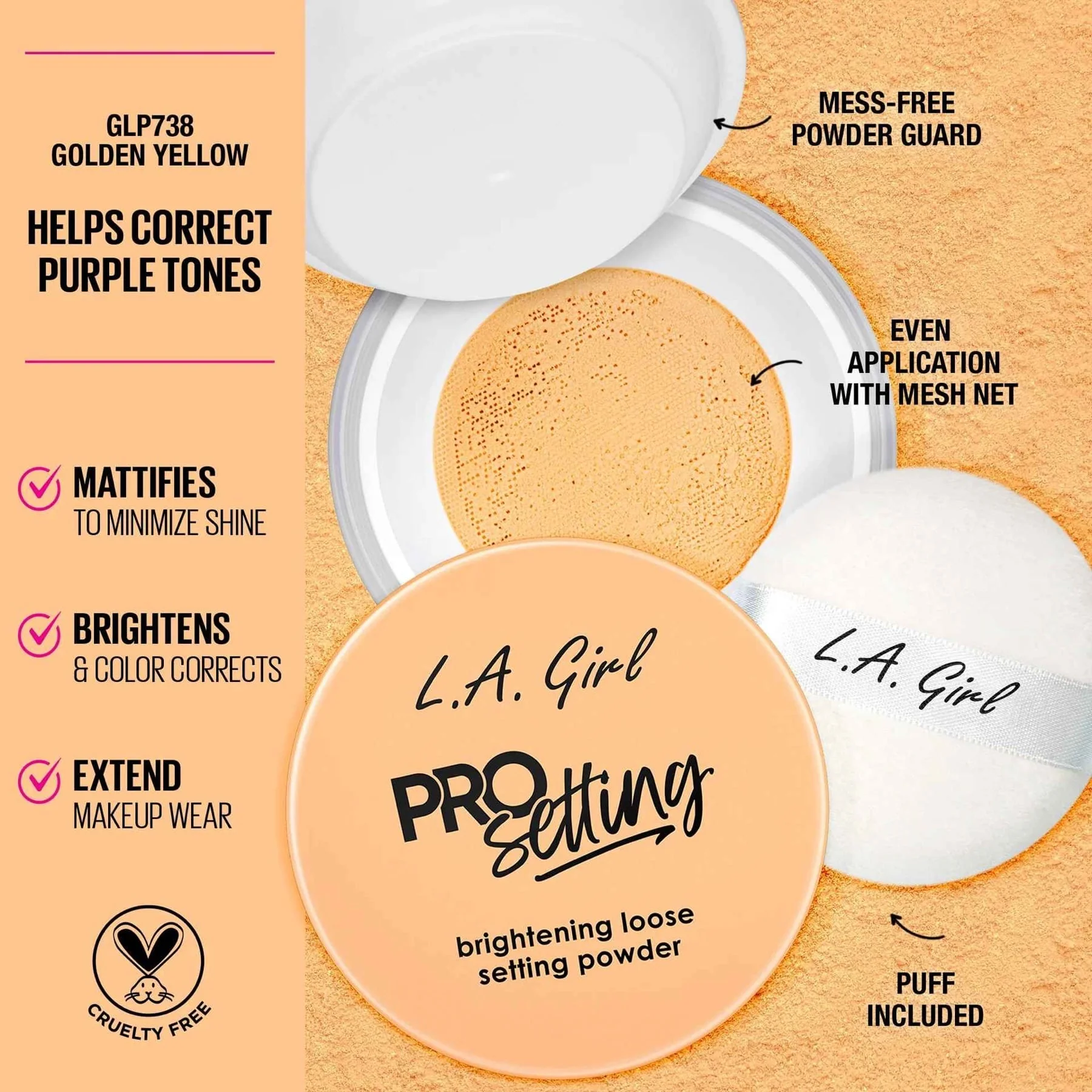 La Girl Loose Setting Powder - Image 8