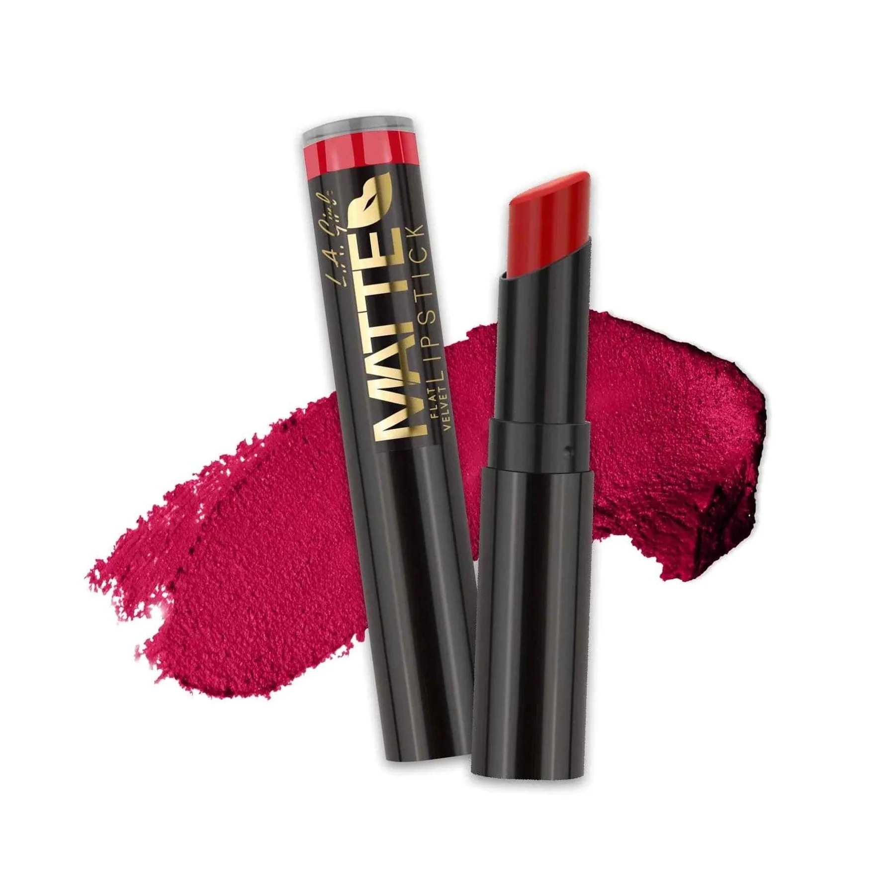 La Girl Matte Flat Velvet Lipstick - Image 3