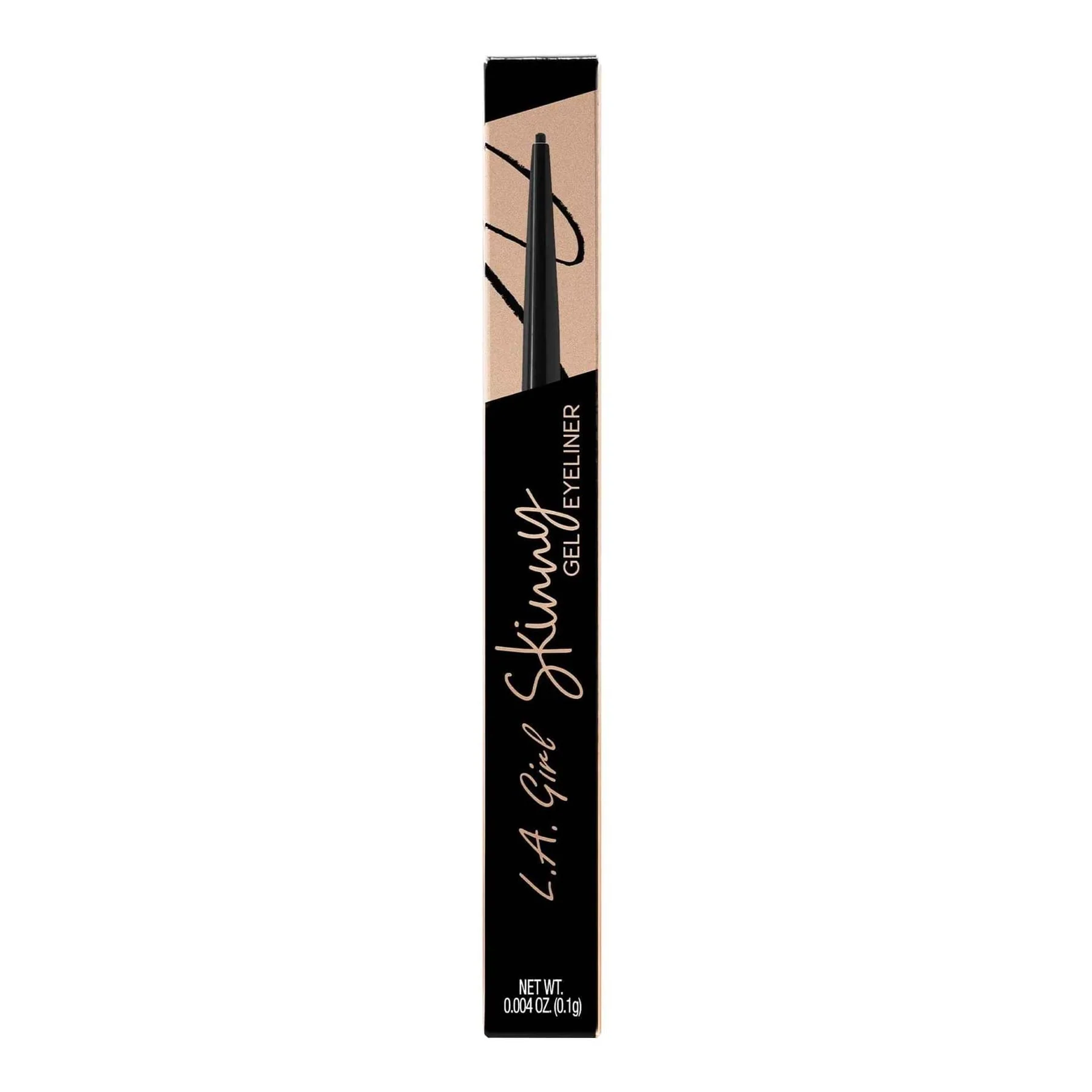 La Girl Skinny Gel Liner Silky Black - Image 2