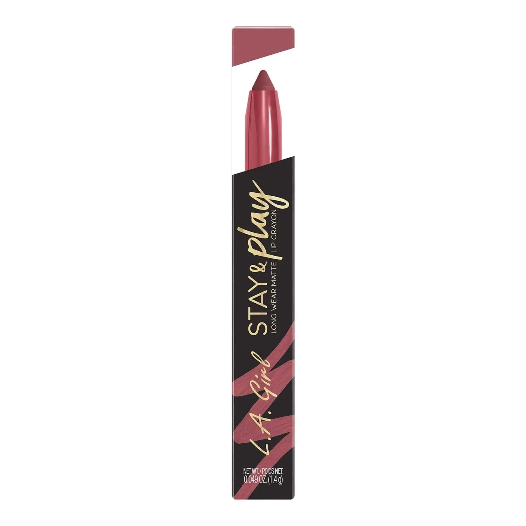 La Girl Stay & Play Matte Lip Crayon - Image 12