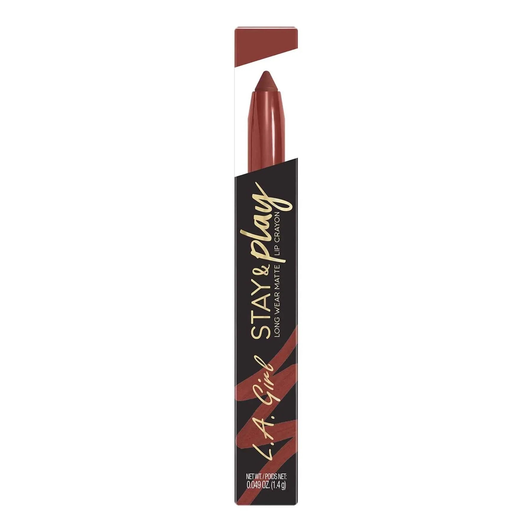 La Girl Stay & Play Matte Lip Crayon - Image 14