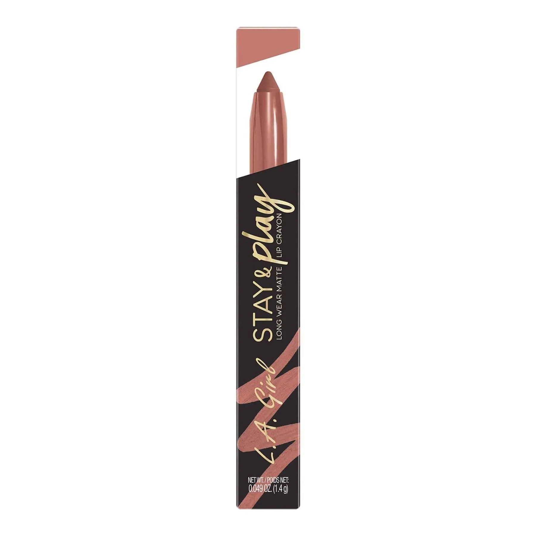 La Girl Stay & Play Matte Lip Crayon - Image 4