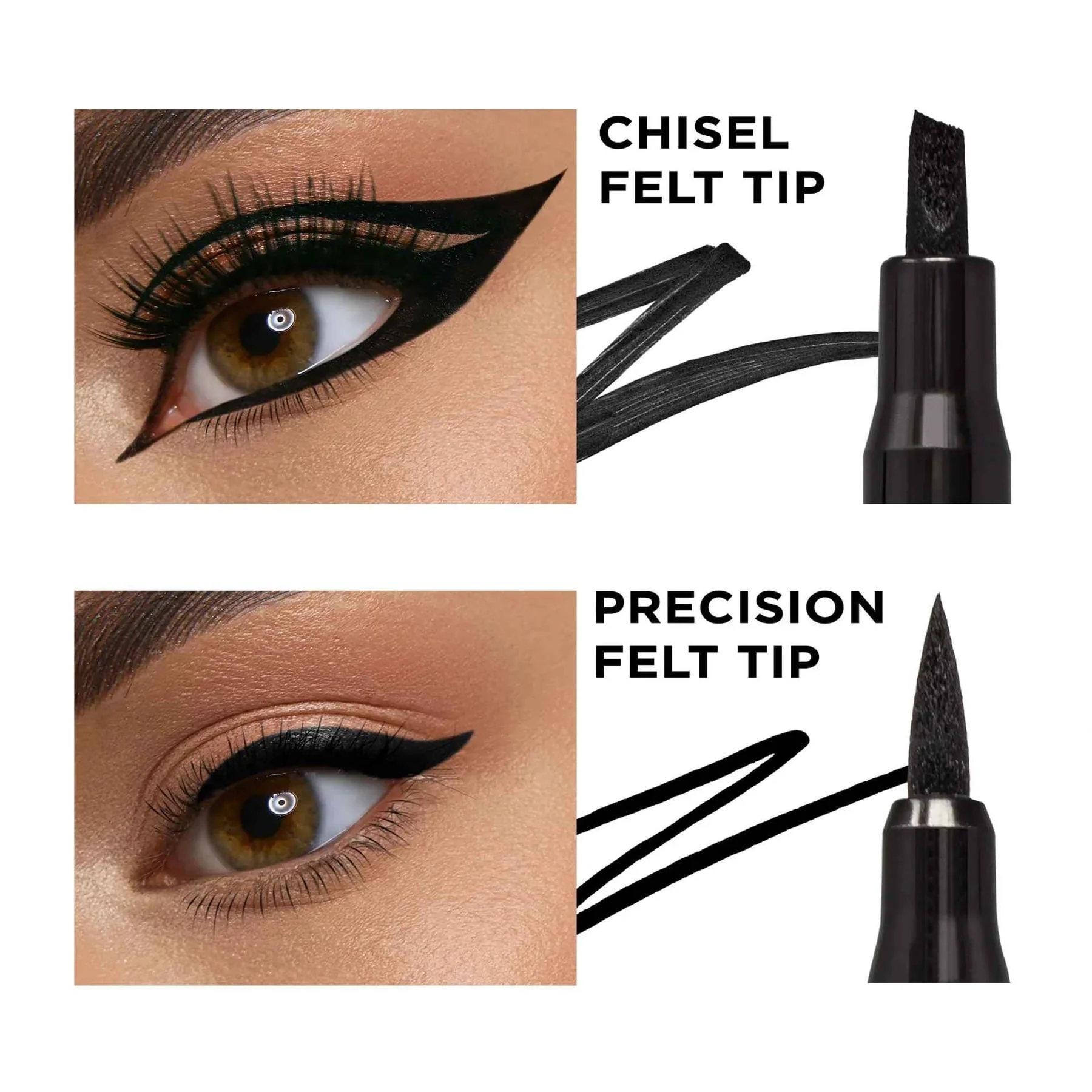 La Girl Sunset Daze Line + Wing It Dual Ended Liquid Eyeliner - Image 2