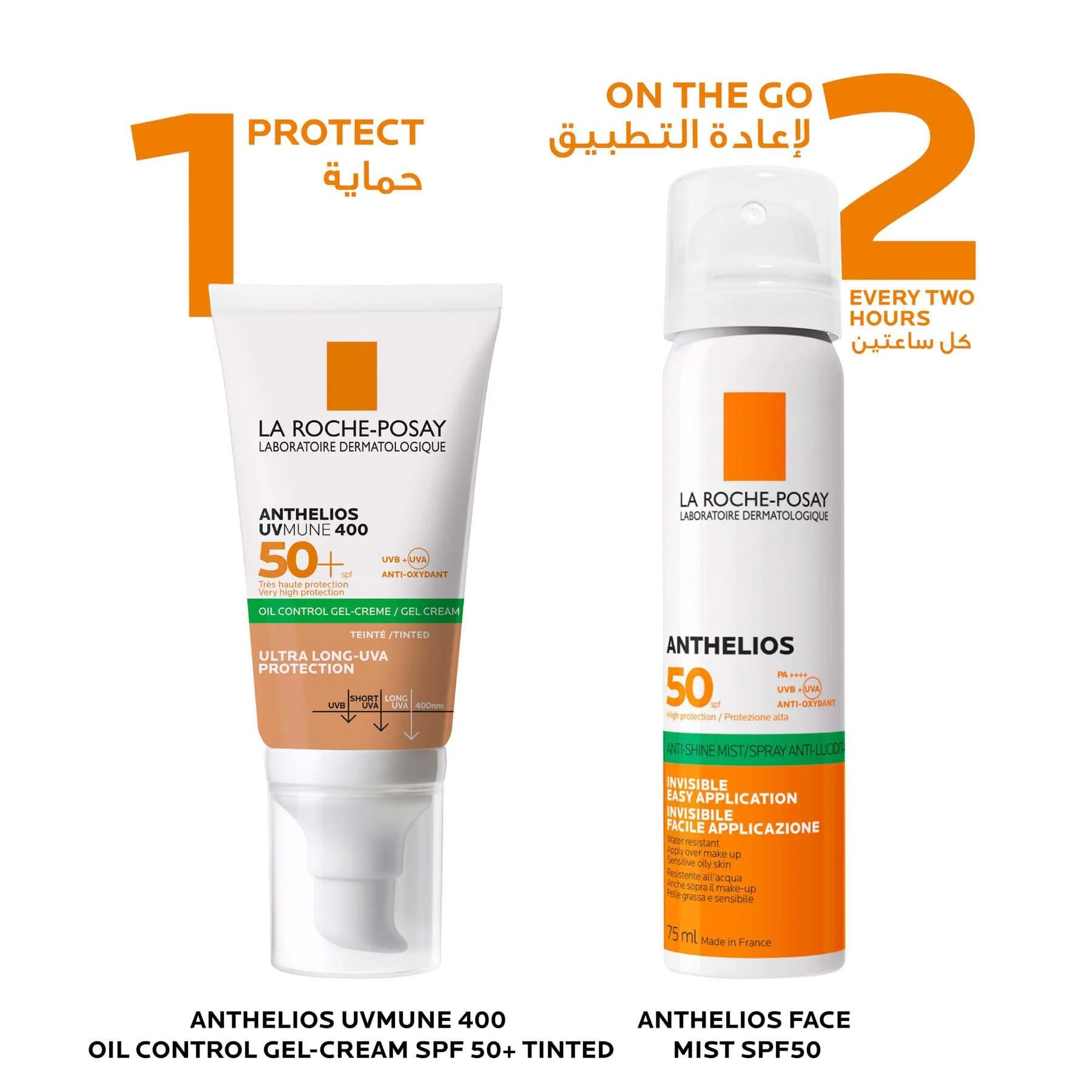 La Roche Posay Anthelios Xl Anti-shine Dry Touch Tinted Gel-cream Spf50 50ml - Image 2