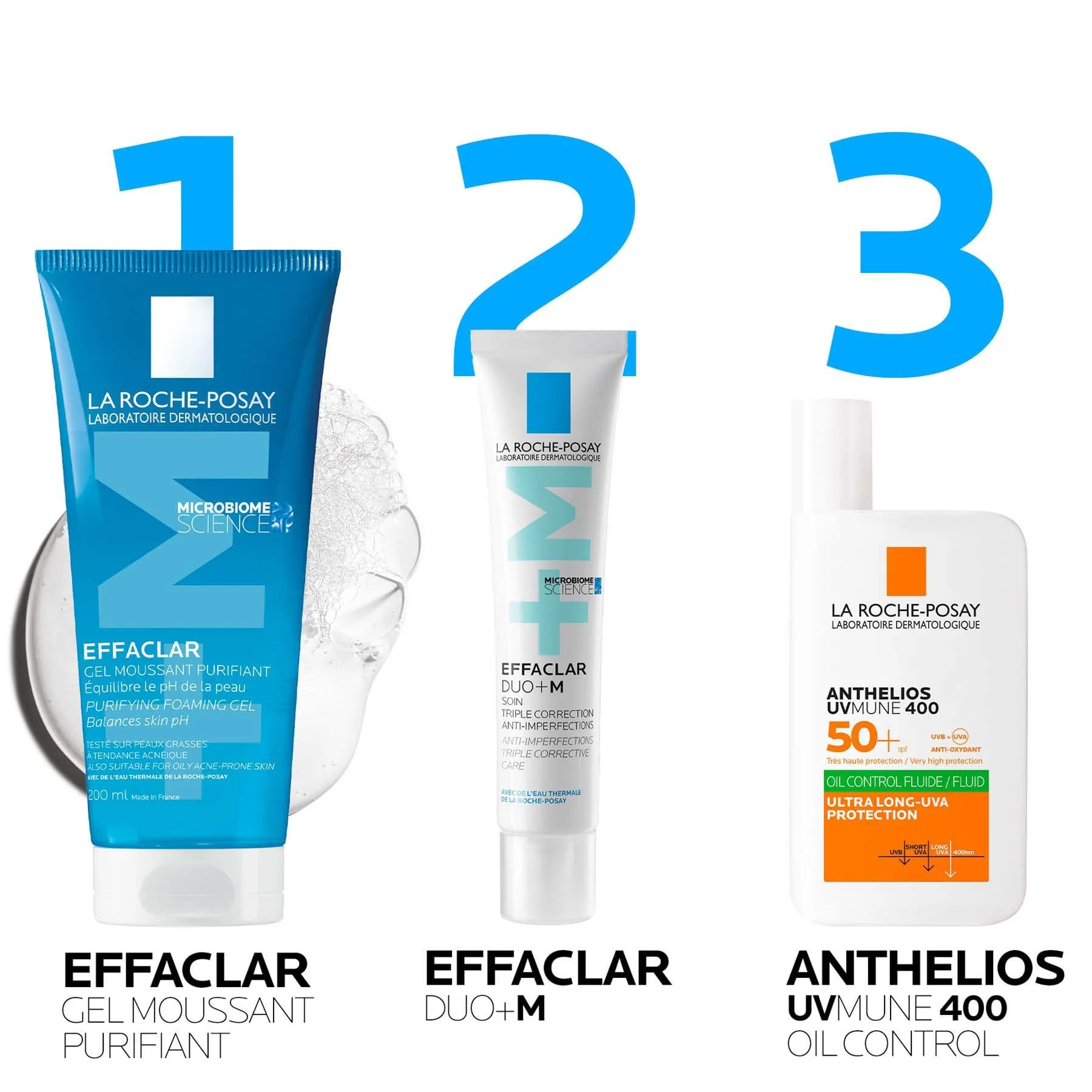 La Roche-posay Effaclar Duo+m 40ml Anti-imperfections Triple Corrective Care for Oily and Acne-prone Skin, Powered by Microbiome Science. - Image 9