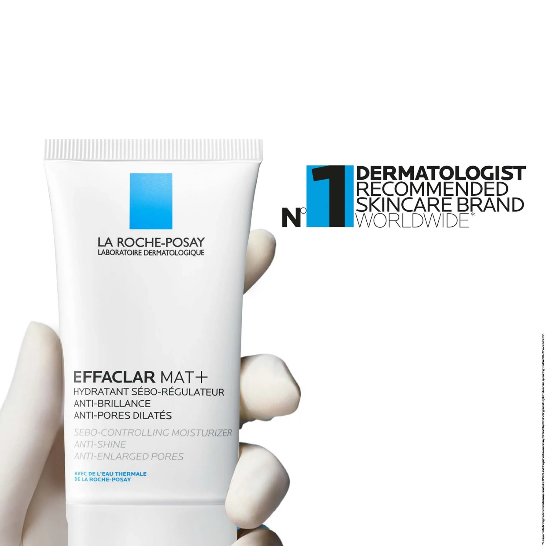 La Roche-posay Effaclar Mat Mattifying Face Moisturizer for Oily Skin 40ml - Image 3