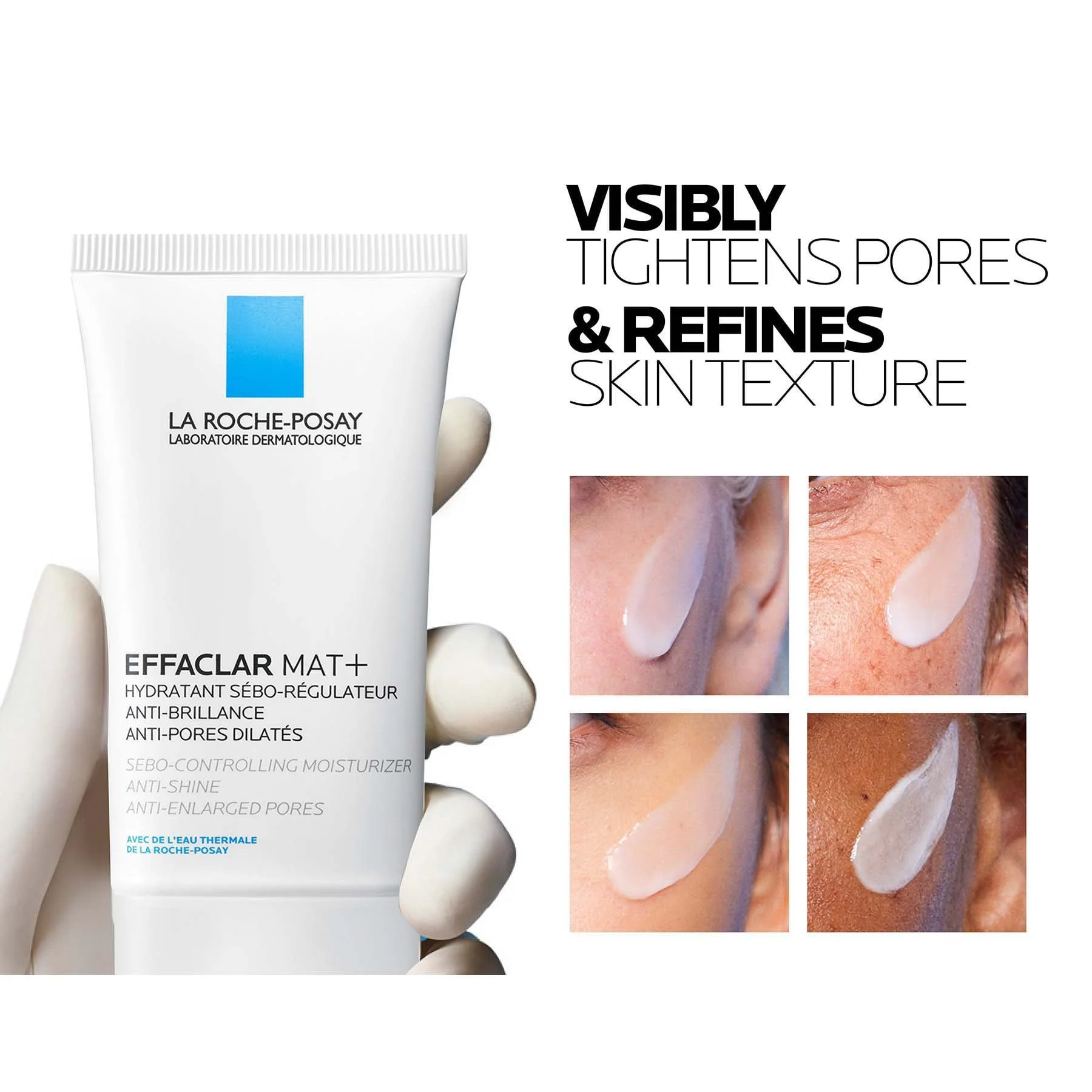 La Roche-posay Effaclar Mat Mattifying Face Moisturizer for Oily Skin 40ml - Image 4