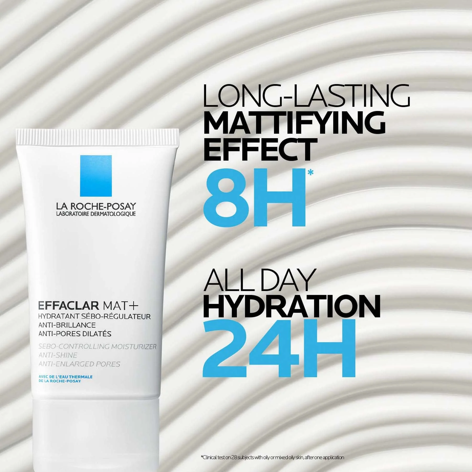 La Roche-posay Effaclar Mat Mattifying Face Moisturizer for Oily Skin 40ml - Image 5