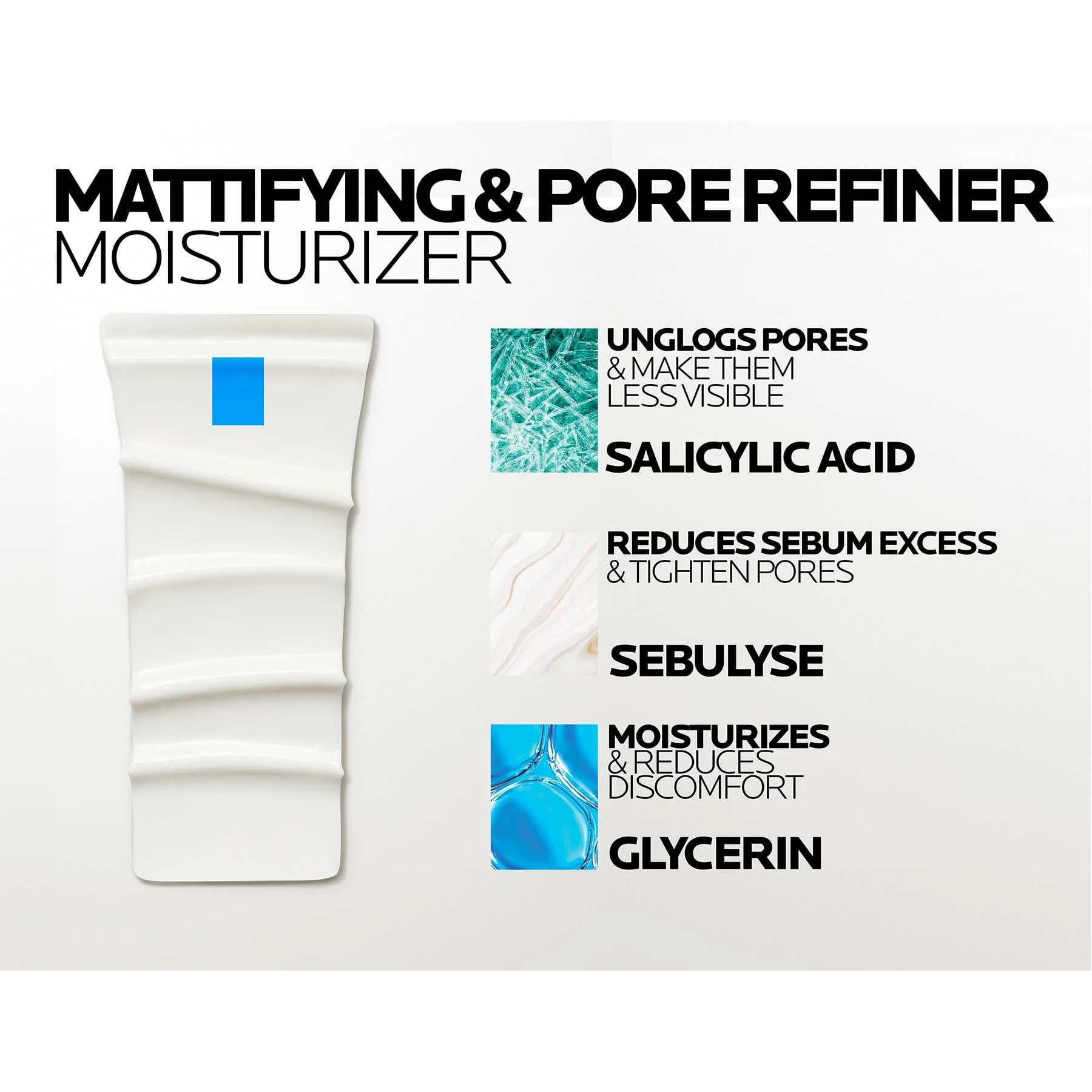 La Roche-posay Effaclar Mat Mattifying Face Moisturizer for Oily Skin 40ml - Image 6