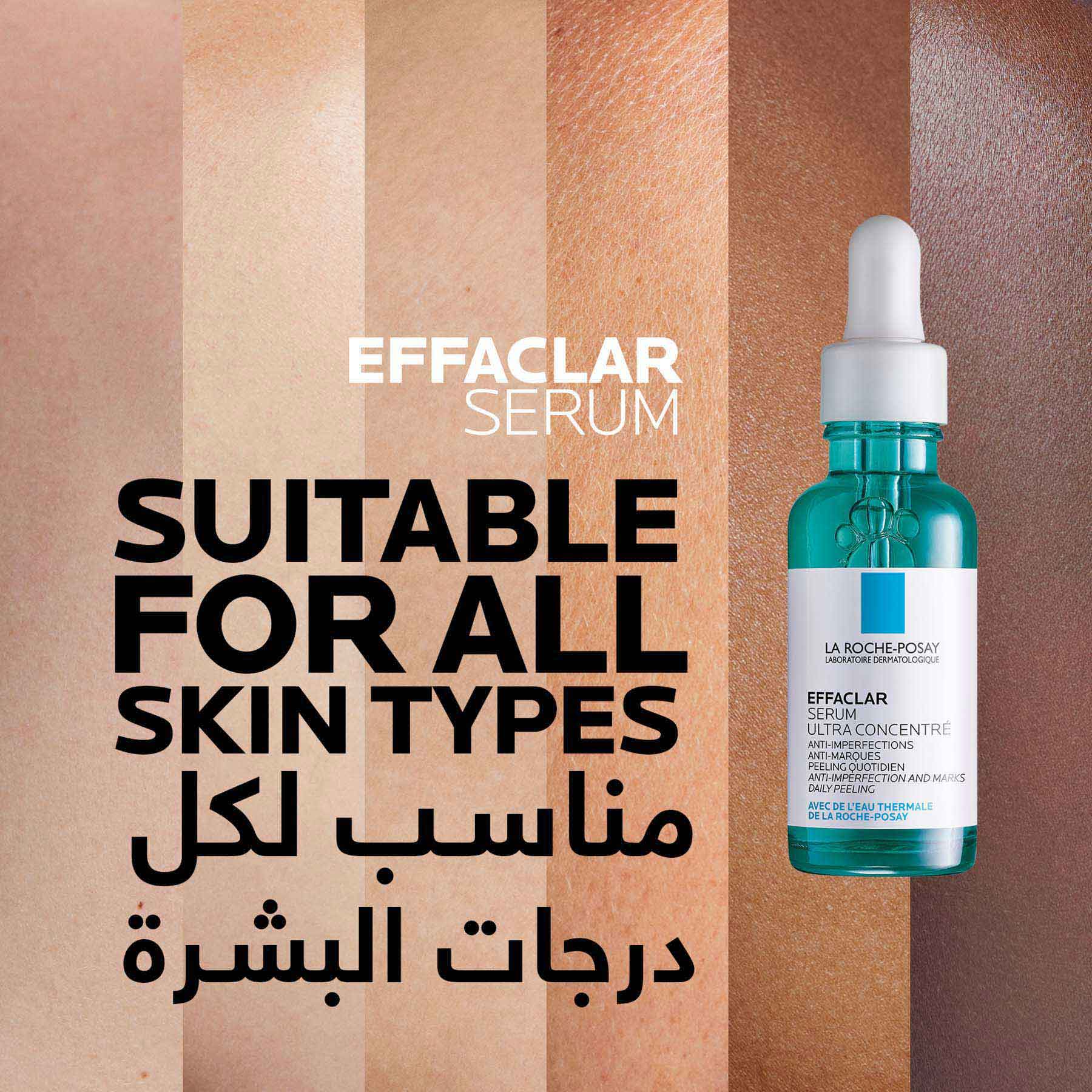 La Roche-posay Effaclar Ultra Concentrated Anti-imperfection Serum With Salicylic Acid, Glycolic Acid & Niacinamide for Oily & Acne Prone Skin 30ml - Image 5