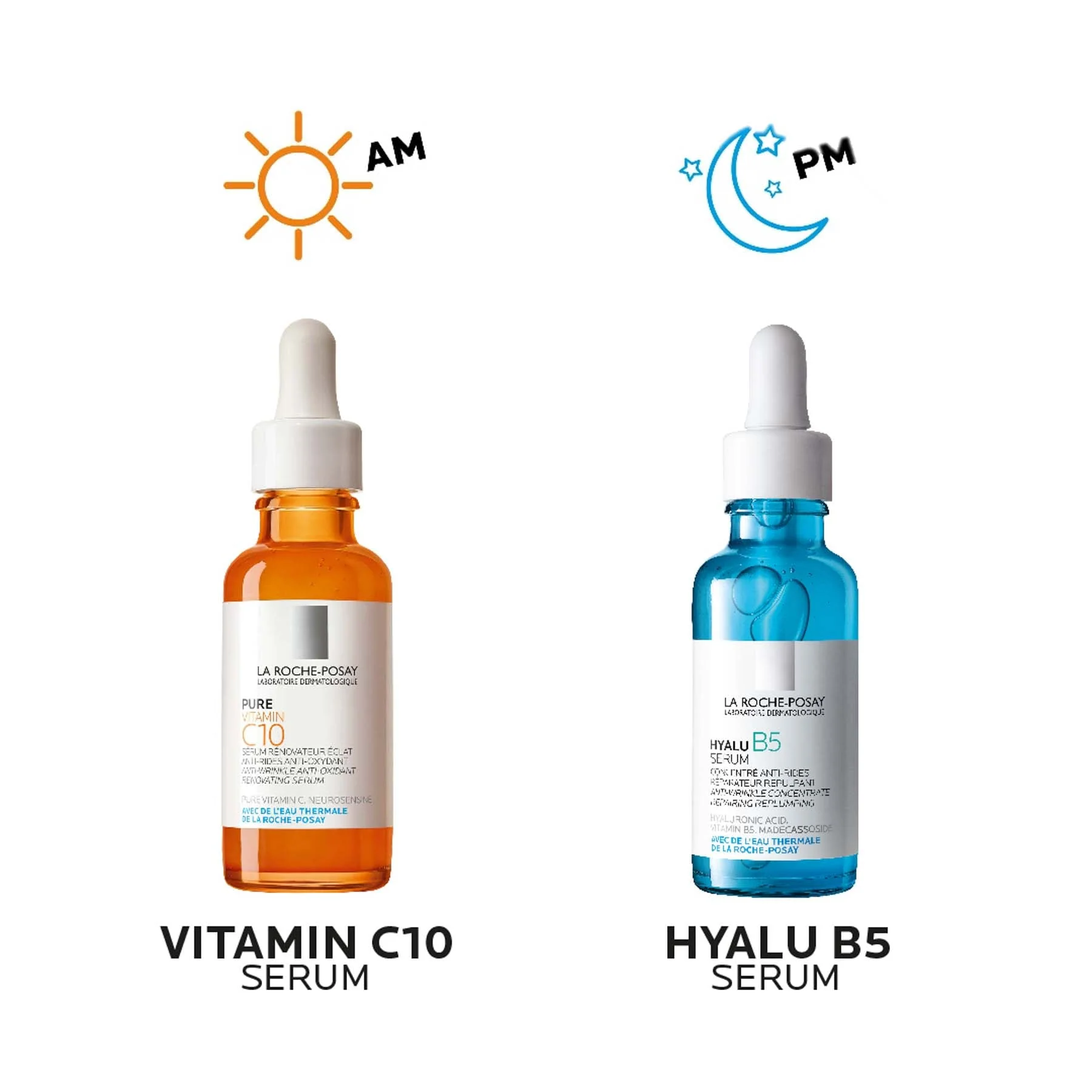 La Roche-posay Hyalu B5 Pure Hyaluronic Acid Serum for Face, Vitamin B5 + Hyaluronic Acid + Madecassoside, Hydrating Serum - Image 6