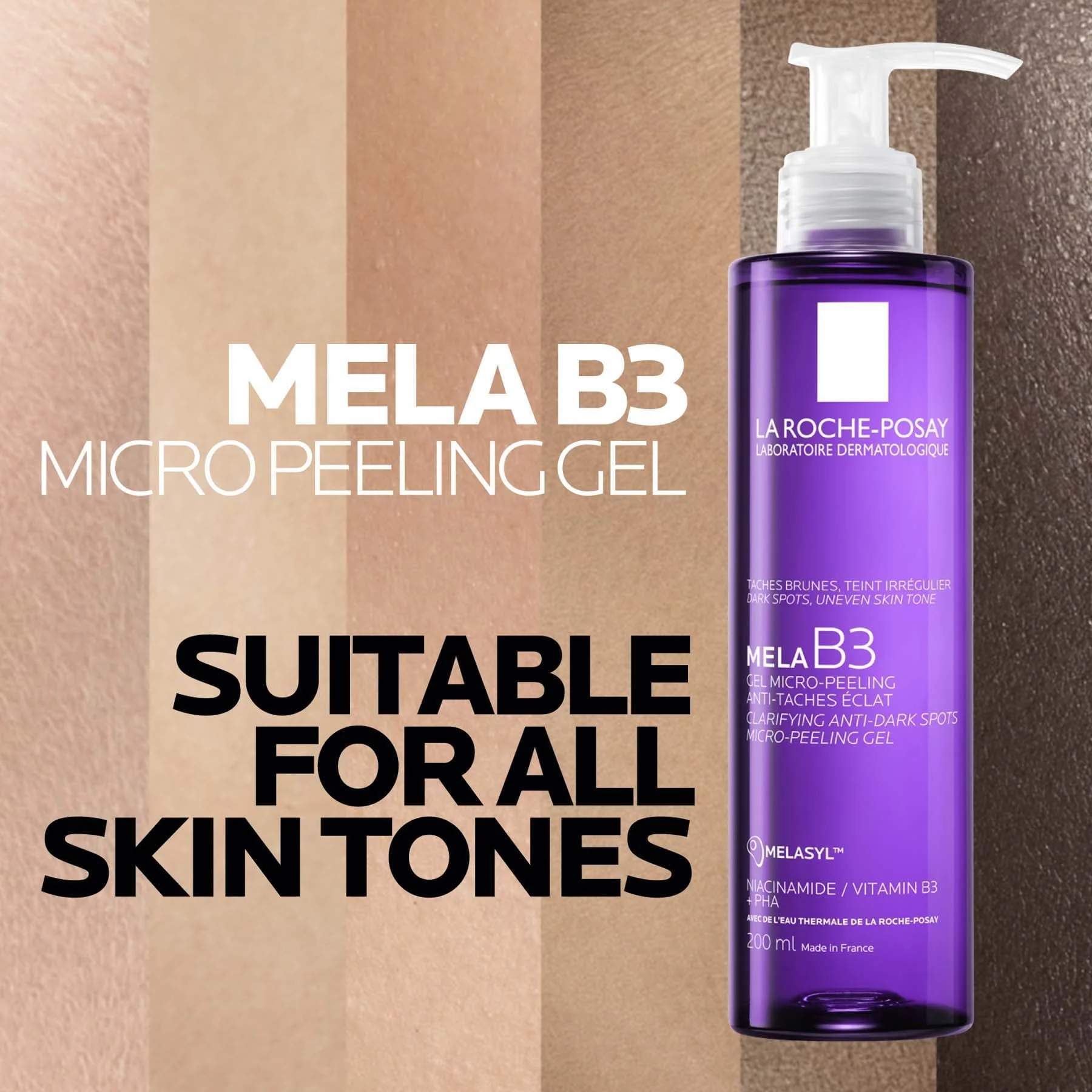 La Roche-posay Mela B3 Anti-dark Spots Cleanser With Niacinamide for All Skin Types 200ml - Image 10