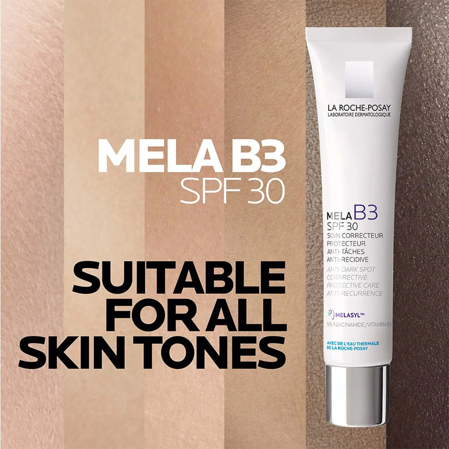 La Roche-posay Mela B3 Anti-dark Spots Concentrate Cream Spf30 With Niacinamide for All Skin Types 40ml - Image 2
