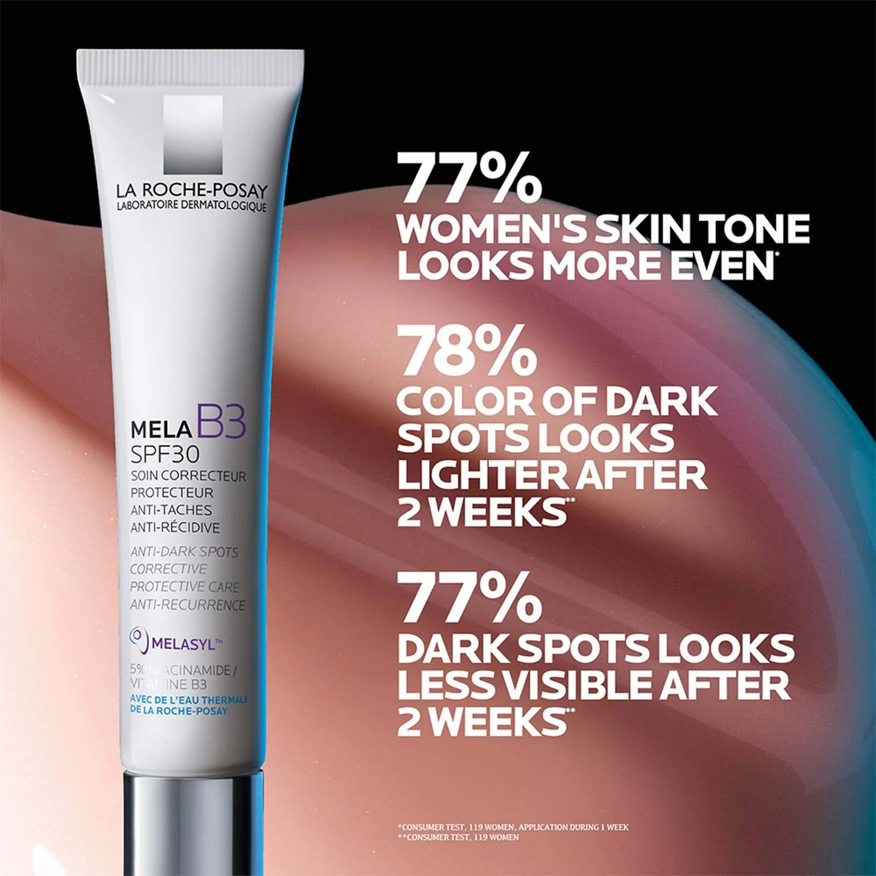 La Roche-posay Mela B3 Anti-dark Spots Concentrate Cream Spf30 With Niacinamide for All Skin Types 40ml - Image 4
