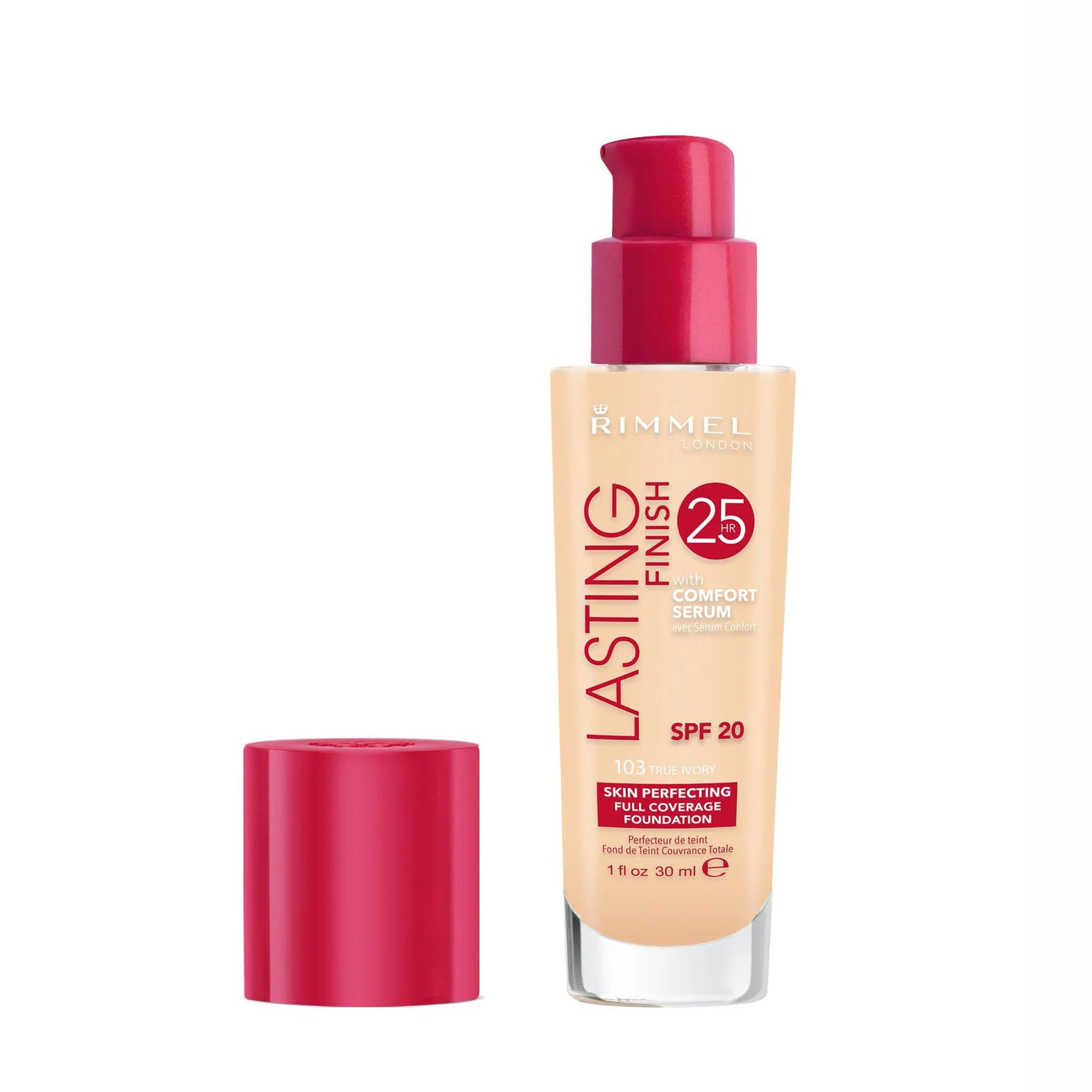 Rimmel Lasting Finish 25Hr Natural Finish Foundation 30ml - Image 11