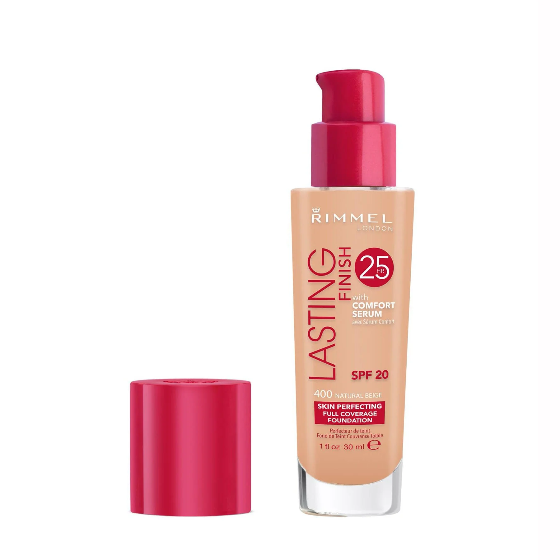 Rimmel Lasting Finish 25Hr Natural Finish Foundation 30ml - Image 13