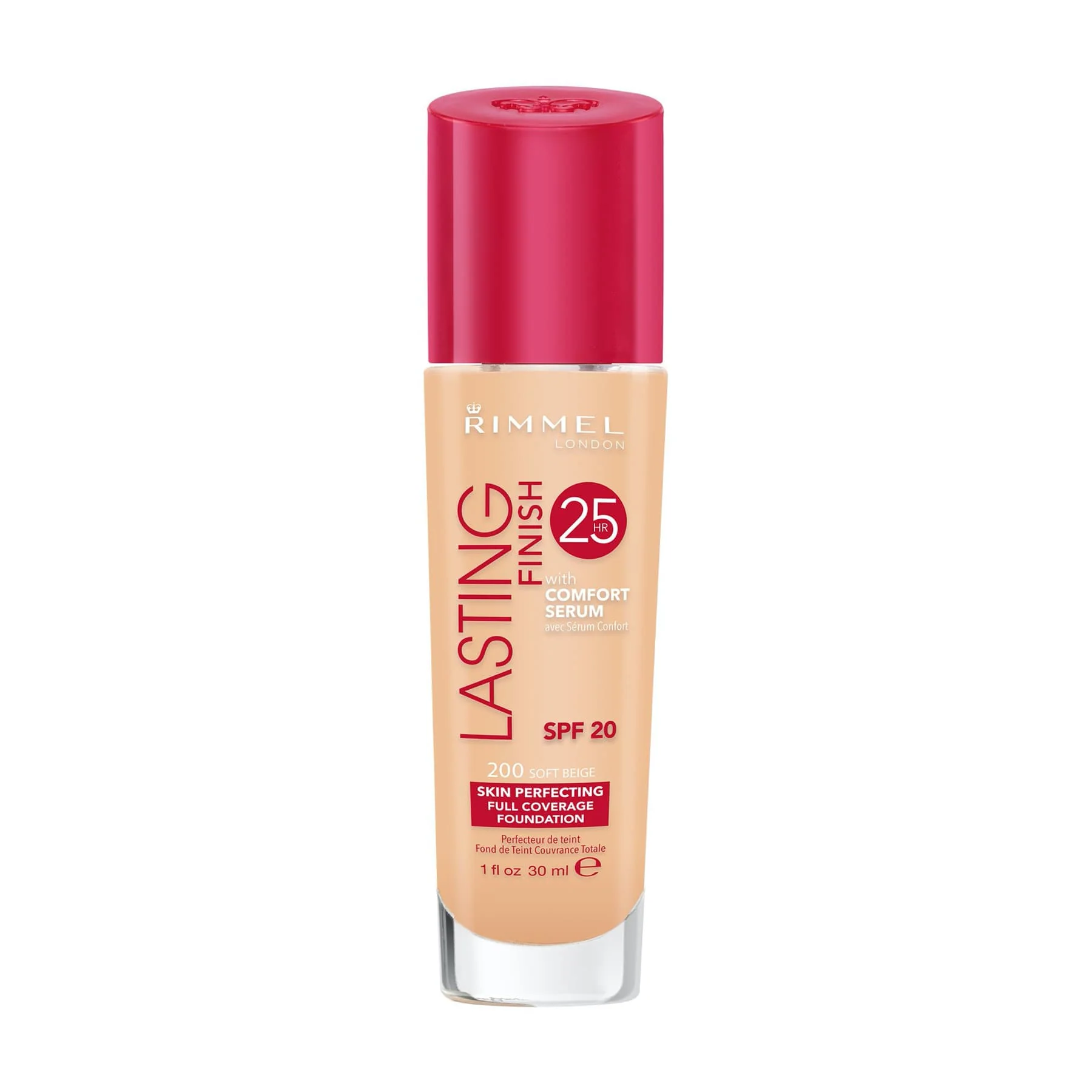 Rimmel Lasting Finish 25Hr Natural Finish Foundation 30ml - Image 7