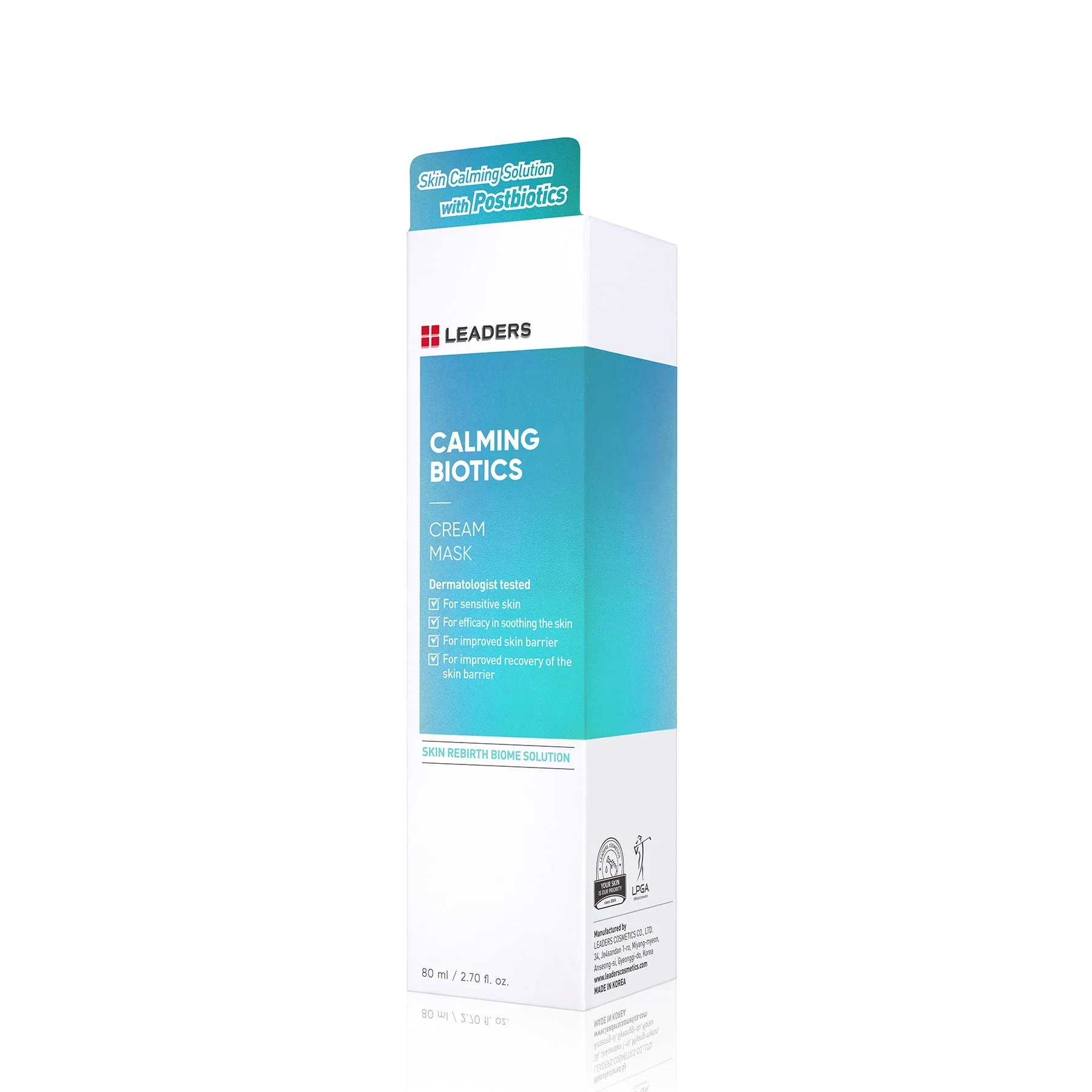 Leaders Calming Biotics Cream Mask 80ml - Image 5