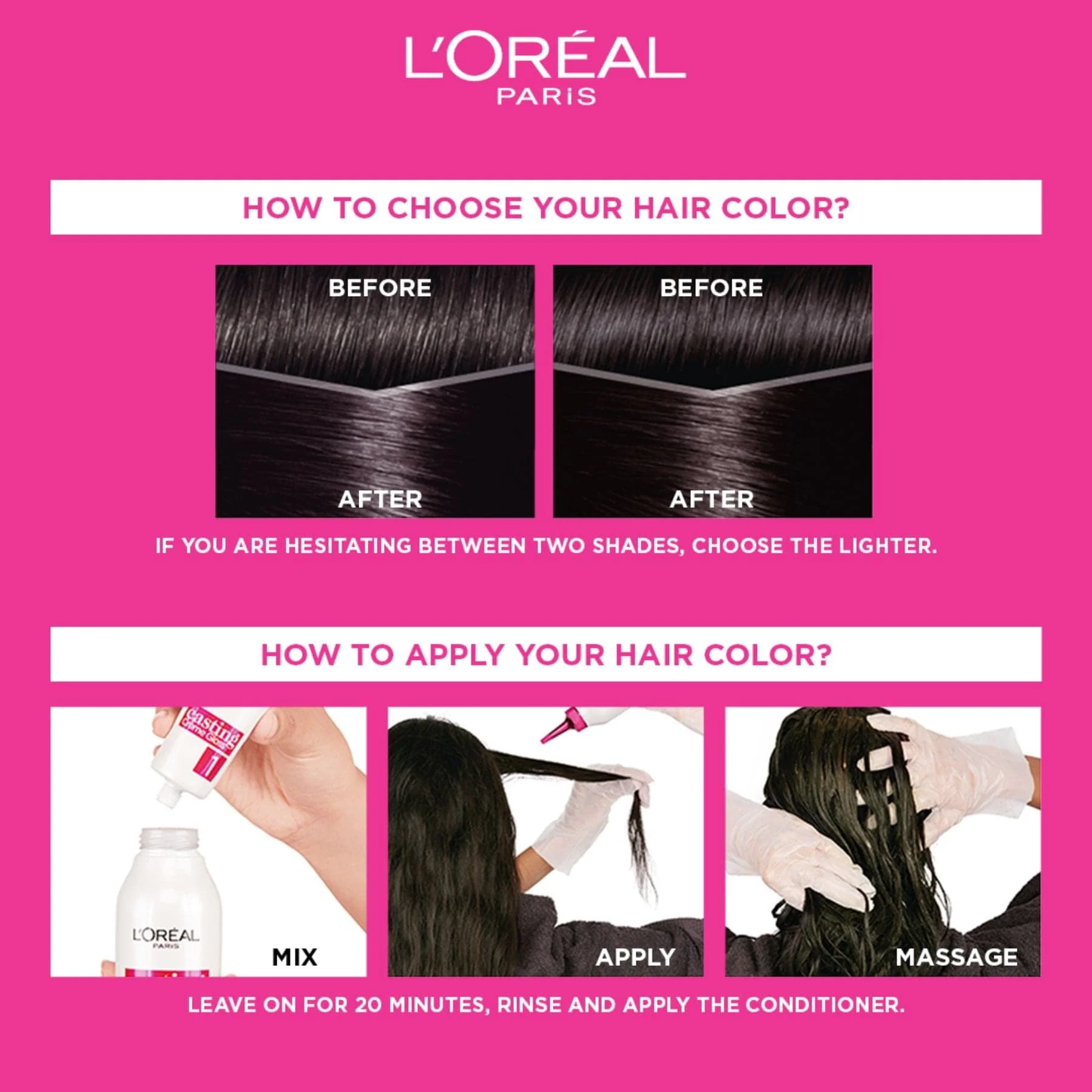 L'Oréal Paris Casting Cream Gloss 100 Black Licorice - Image 3