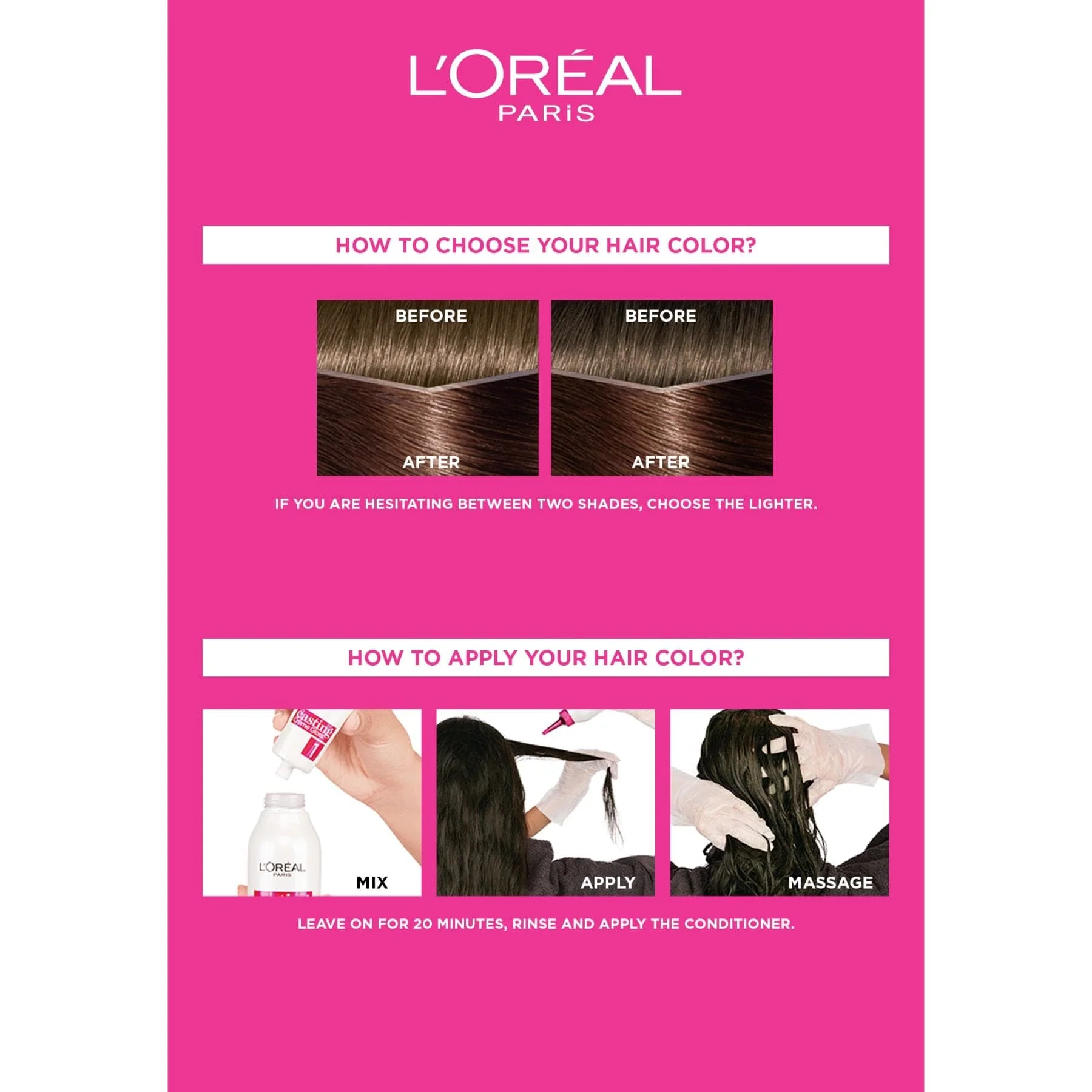 L'Oréal Paris Casting Crème Gloss 500 Light Brown - Image 3