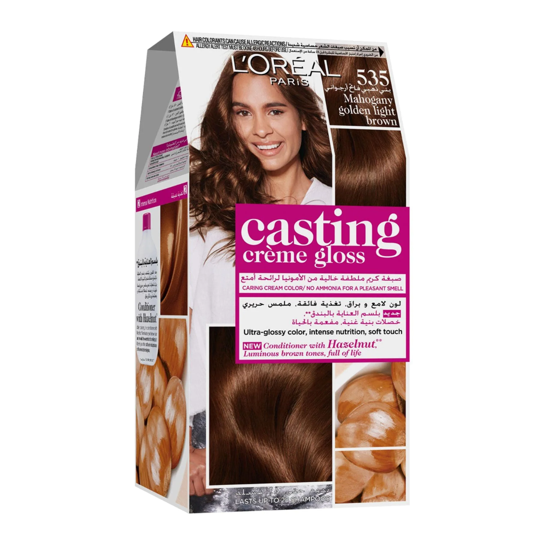 L'Oréal Paris Casting Crème Gloss 535 Chocolate Haircolor - Image 2