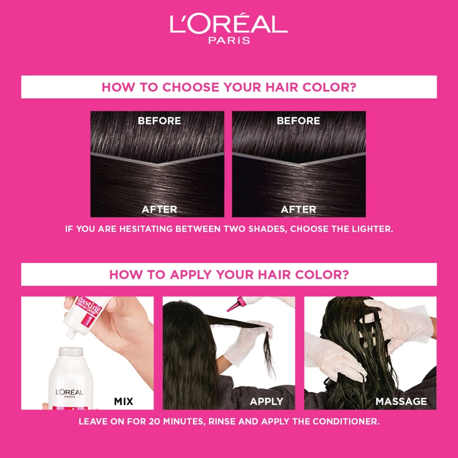 L'Oreal Paris Casting Creme Gloss No Ammonia Permanent Hair Colour 48ml - Image 3