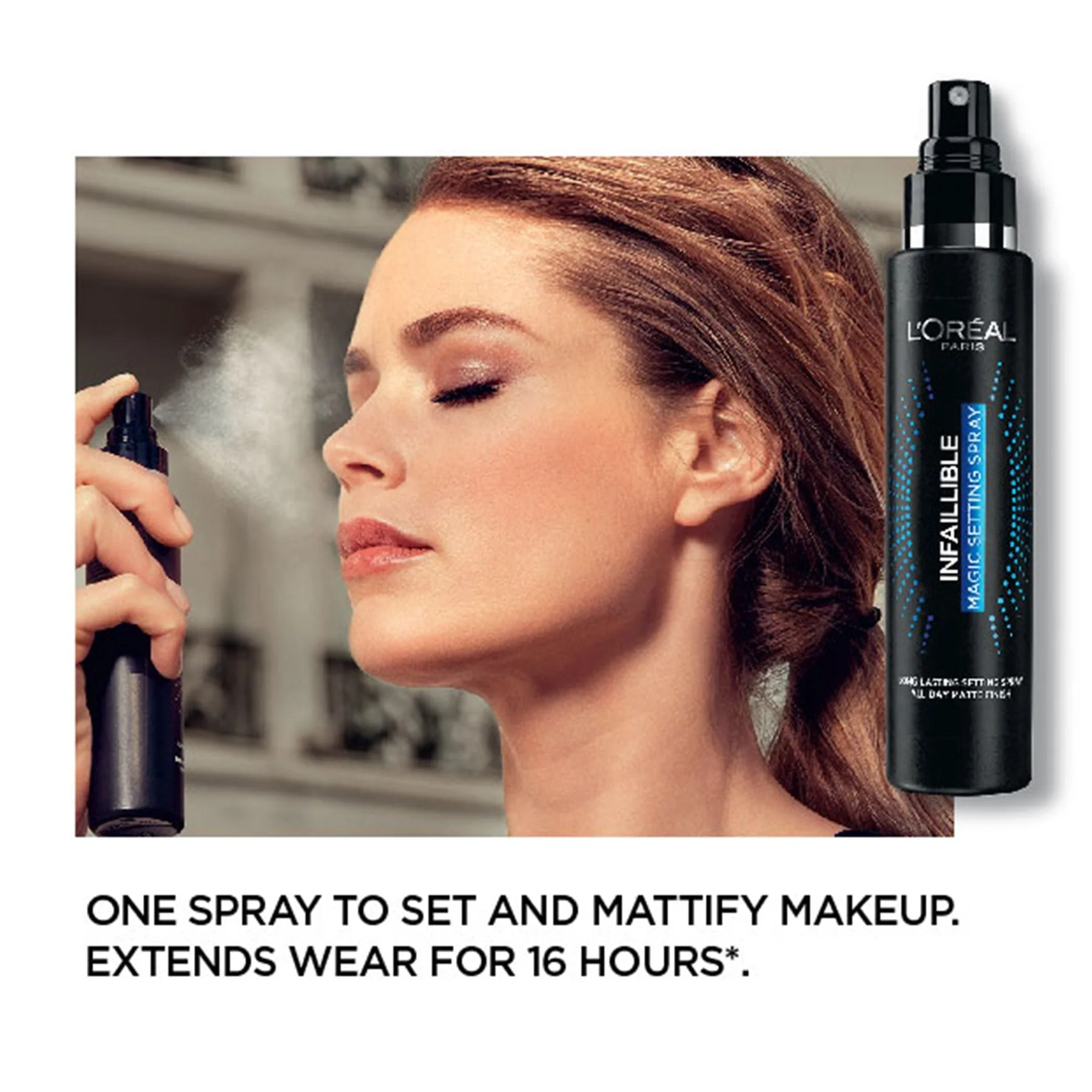 L'Oreal Paris Infallible Magic 24HR Setting Spray 100ml - Image 4