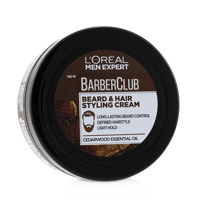 L'Oreal Paris Men Expert Barber Club Beard And Hair Styling Cream 75ml - Image 2