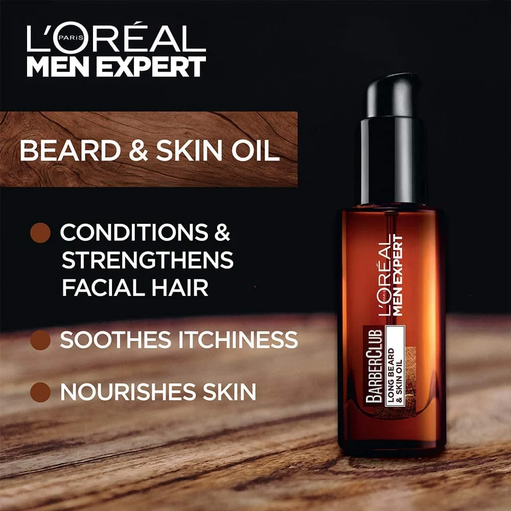 L'Oreal Paris Men Expert BarberClub Long Beard & Skin Oil 30ml - Image 3