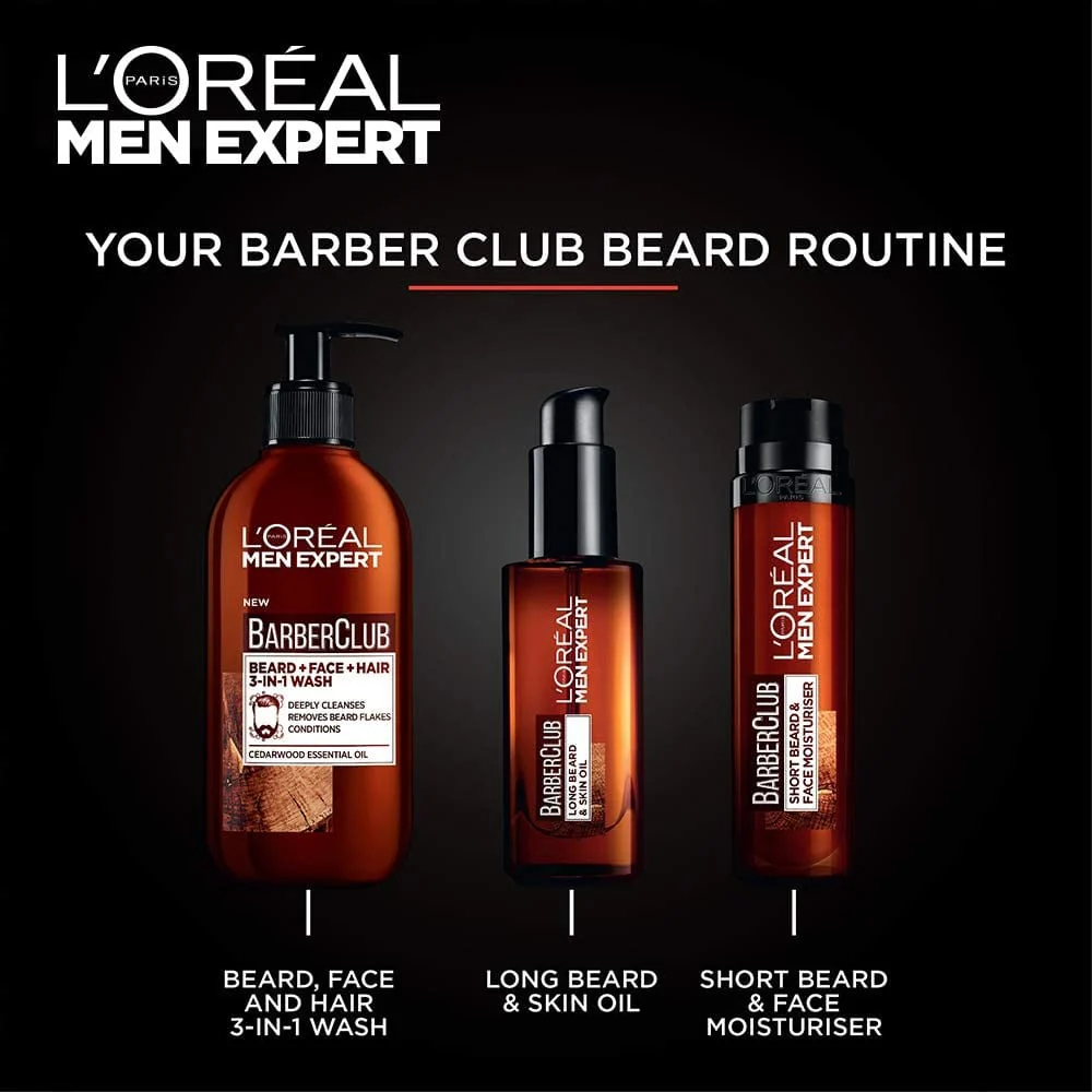 L'Oreal Paris Men Expert BarberClub Long Beard & Skin Oil 30ml - Image 6