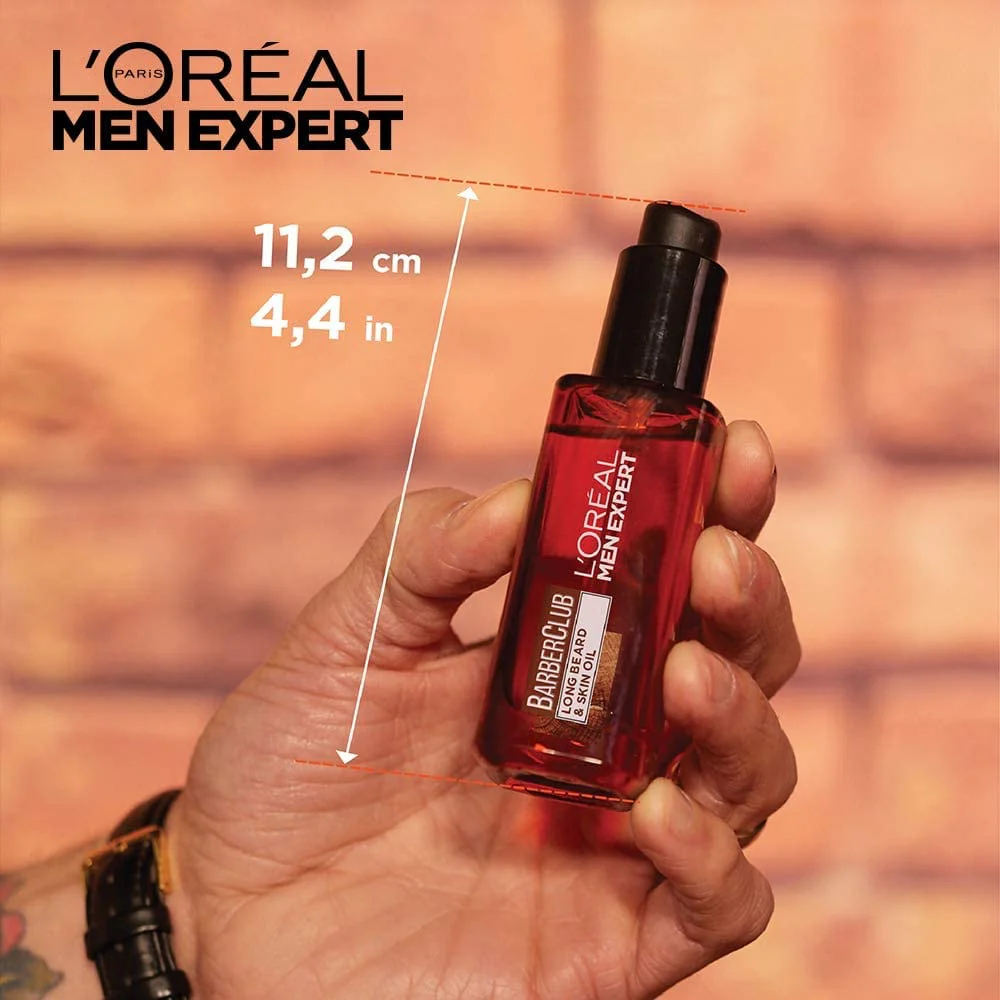 L'Oreal Paris Men Expert BarberClub Long Beard & Skin Oil 30ml - Image 8