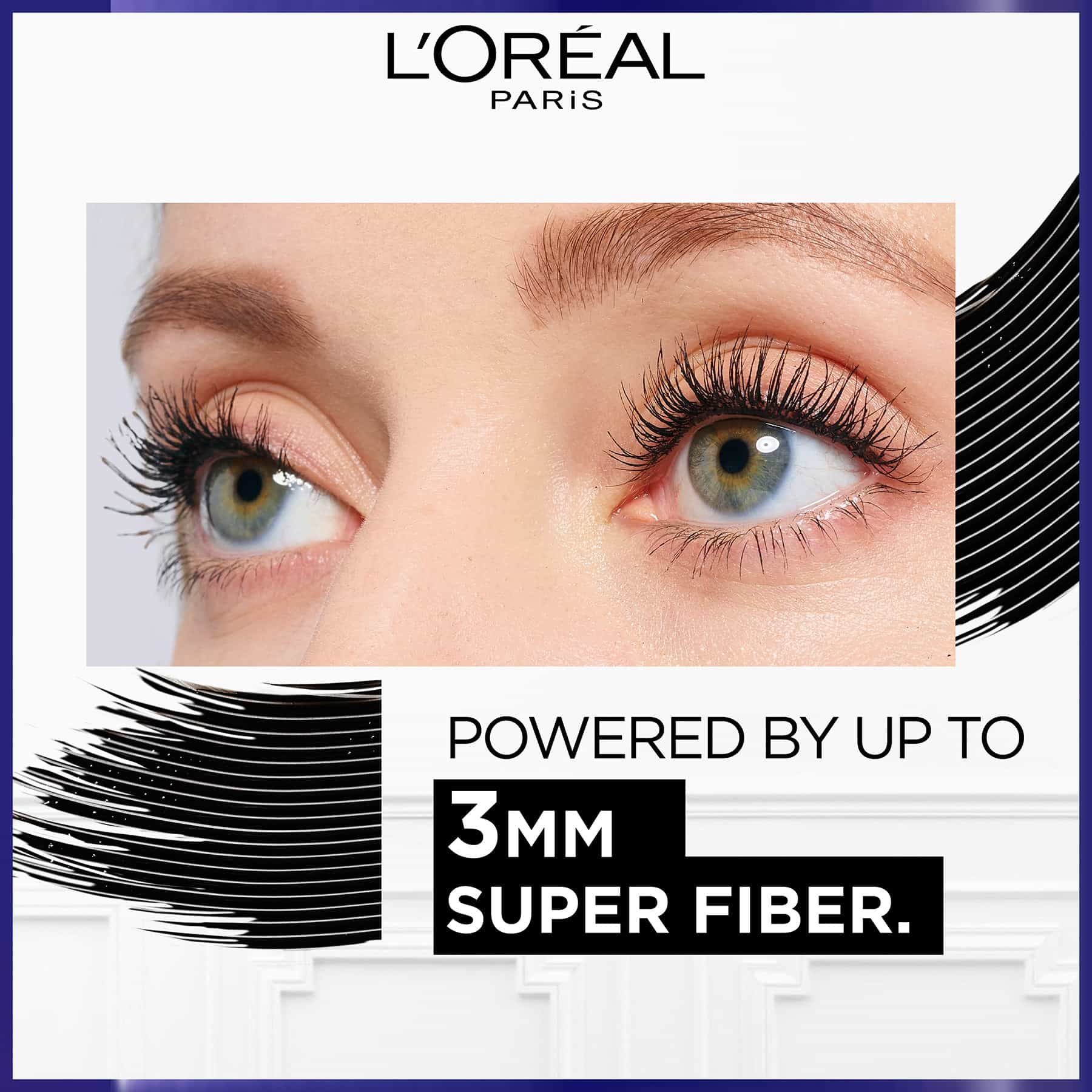 L'Oreal Paris Pro XXL Extension Mascara Black - Image 4
