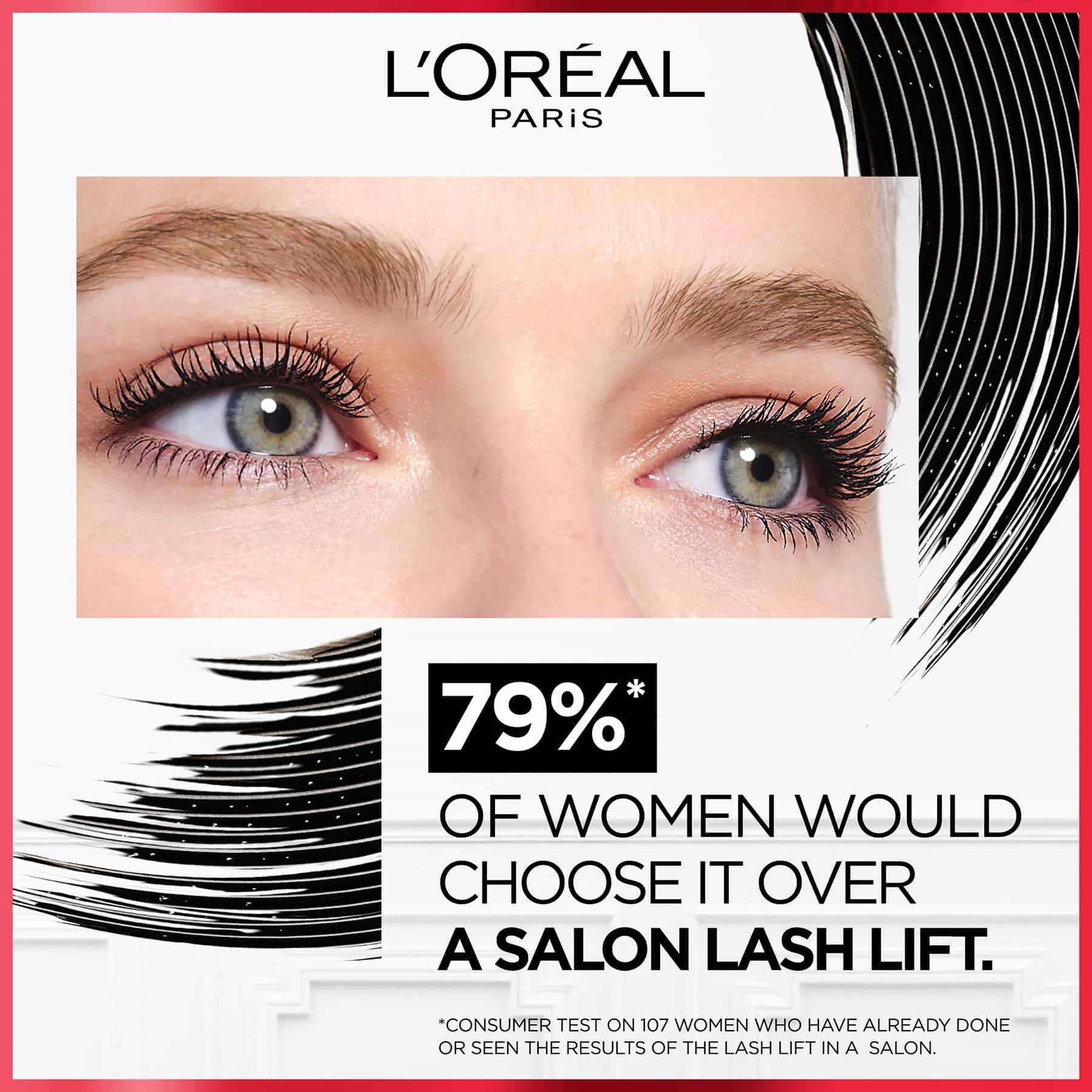 L'Oreal Paris Pro XXL Lift Mascara Black - Image 4