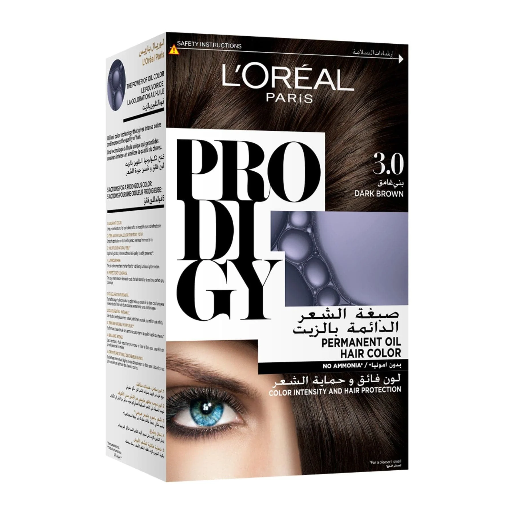 L'Oreal Paris Prodigy No Ammonia Permanent Hair Colour 60ml - Image 4
