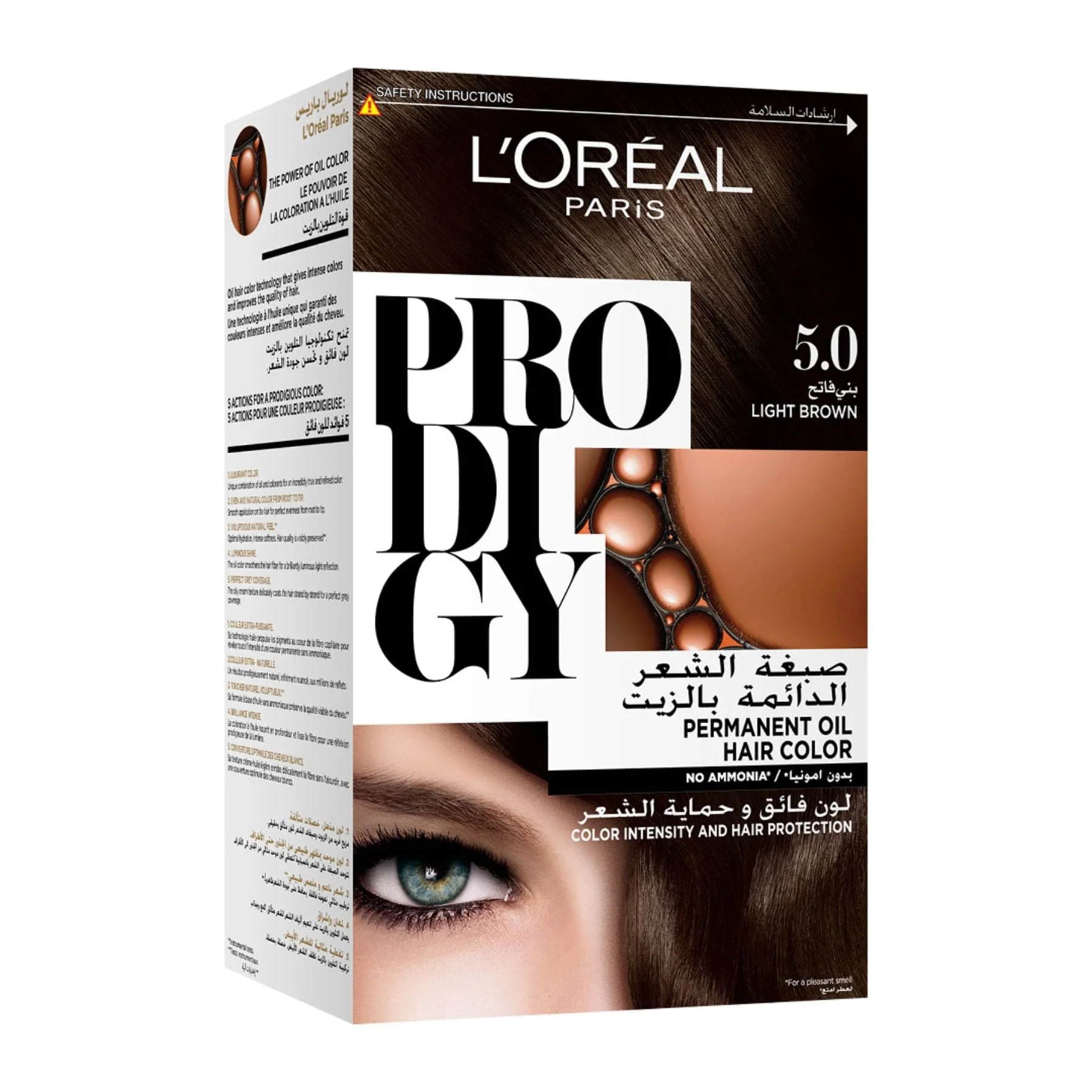 L'Oreal Paris Prodigy No Ammonia Permanent Hair Colour 60ml - Image 6