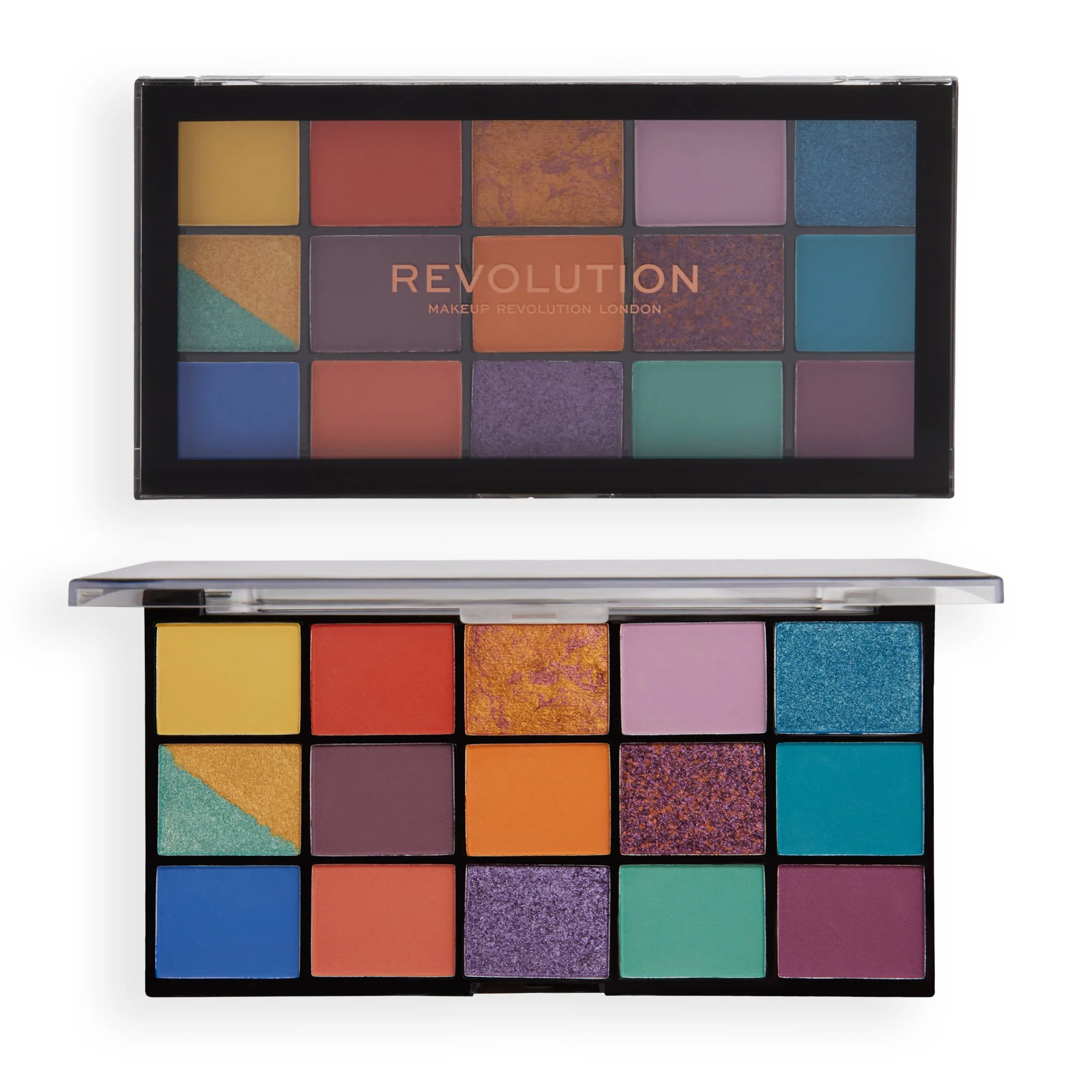 Revolution Reloaded Eyeshadow Palette - 15 shades - Image 3