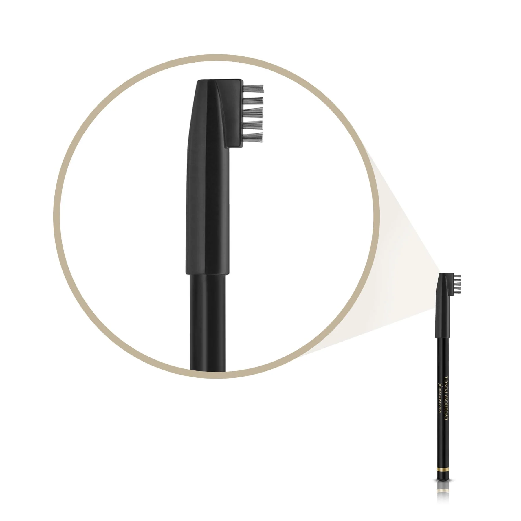 Max Factor Eyebrow Pencil 01 Ebony 4g - Image 3